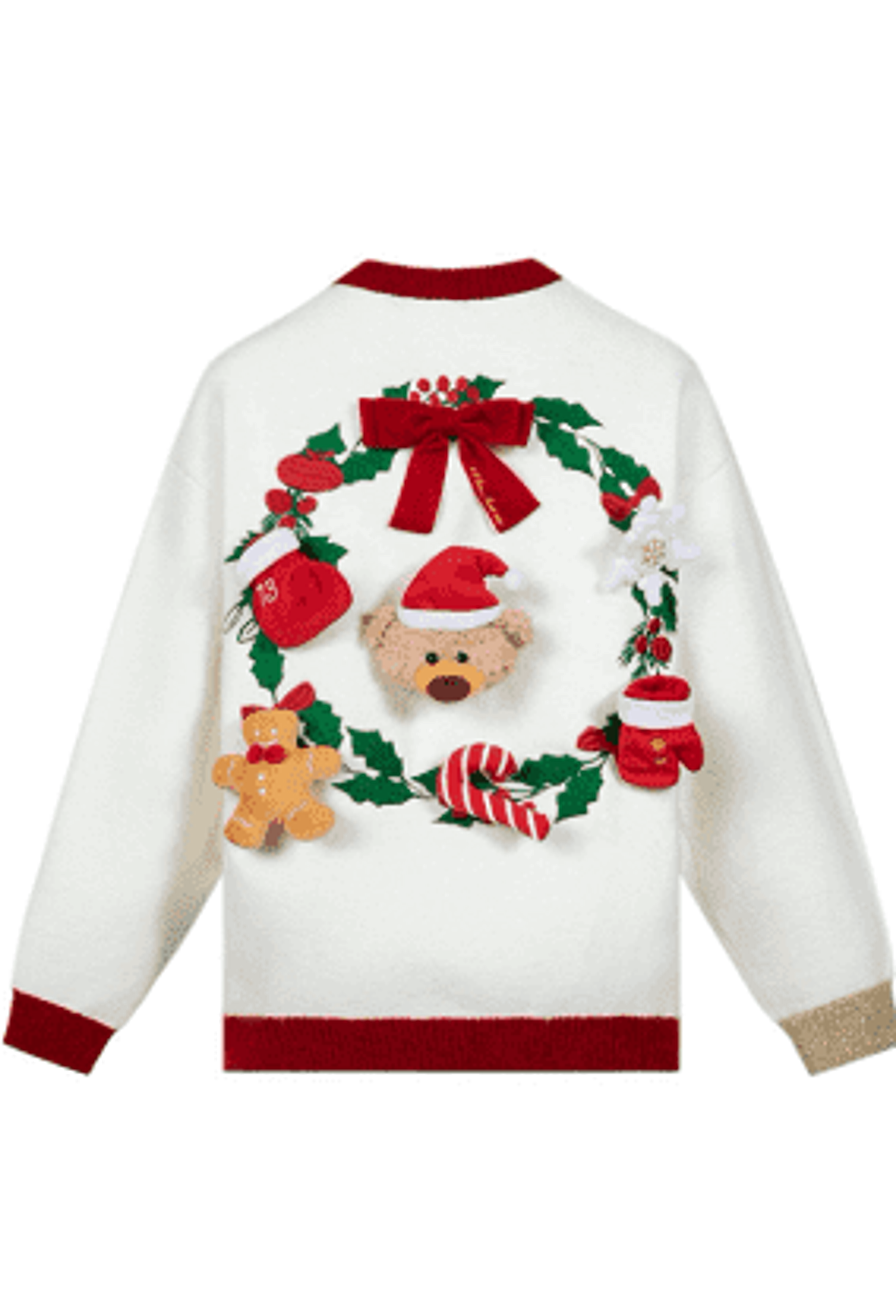 Forum Novelties Wreath Light Up Sweater Adult Costume (Large) | Bed Bath & Beyond