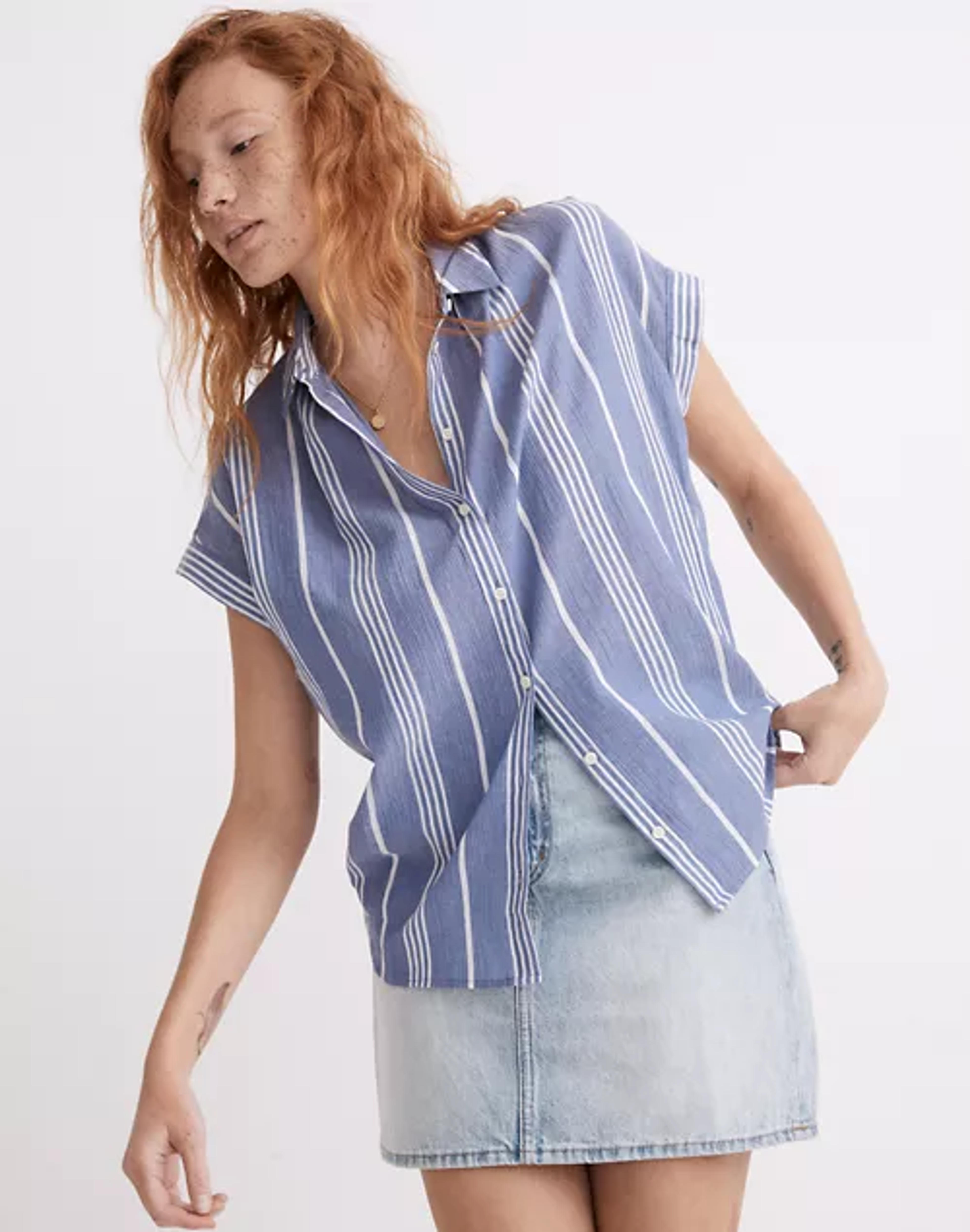 Central Shirt in Highley Stripe