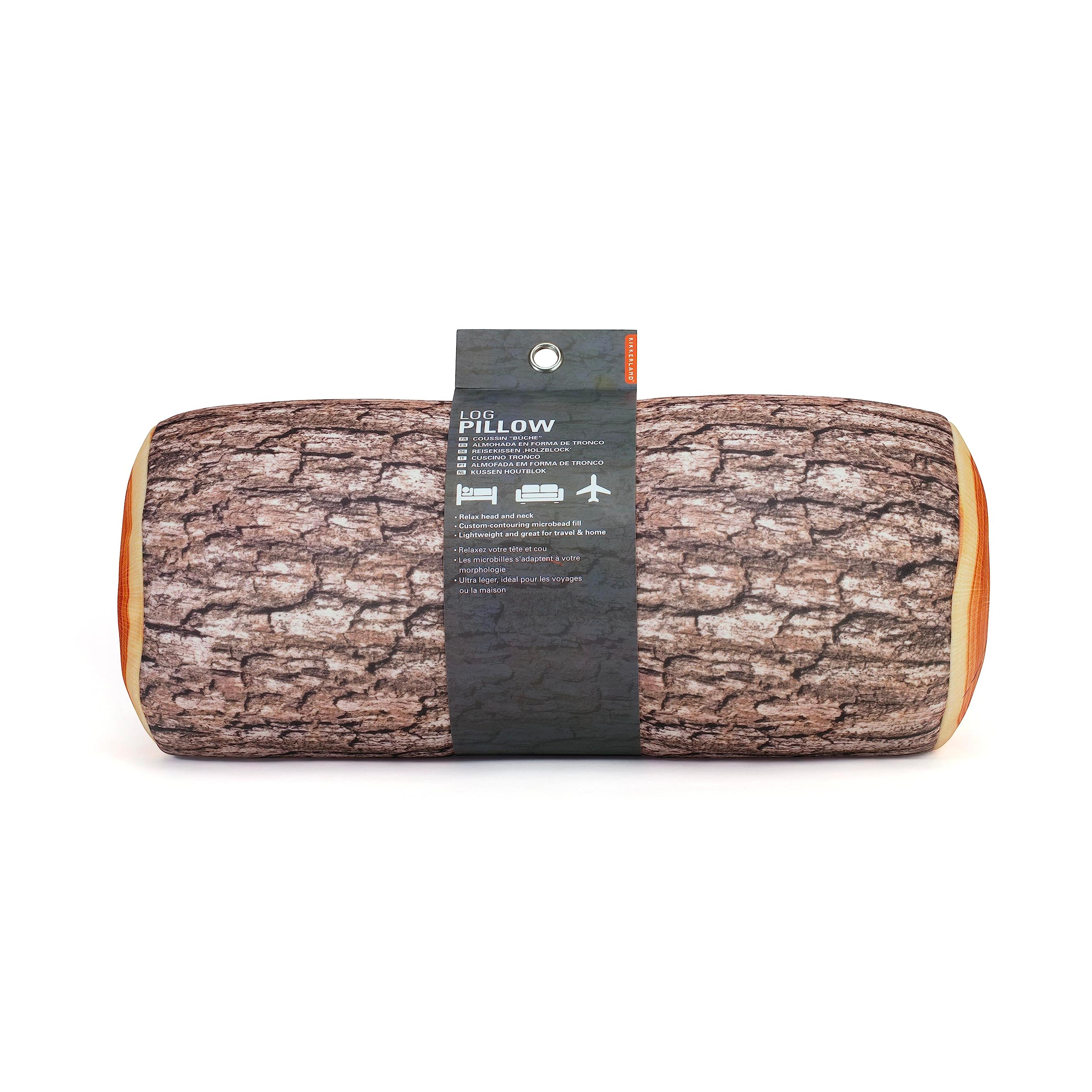 Kikkerland Log Head Cushion