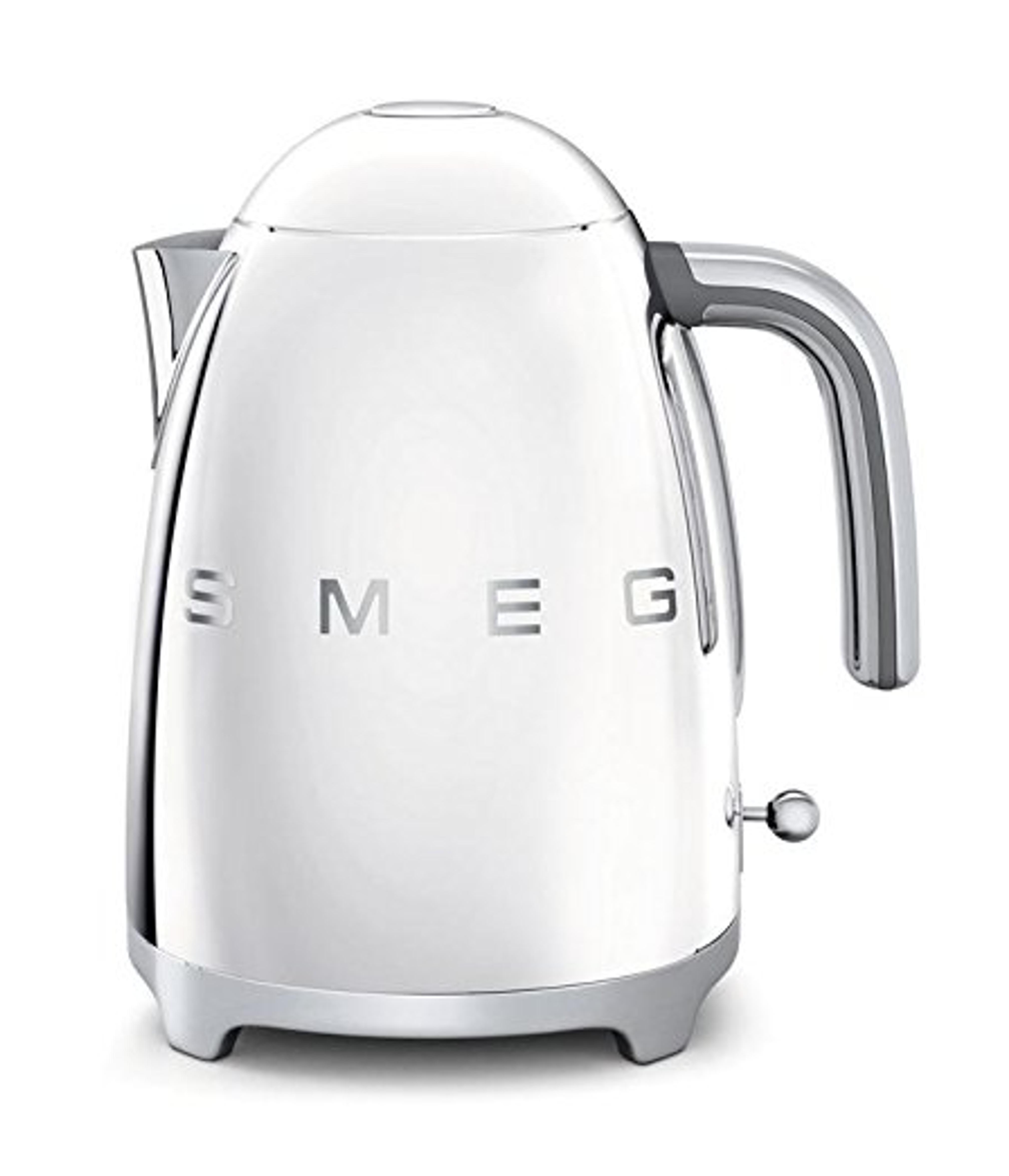 Smeg KLF01SSUS 50's Retro Style Aesthetic Electric Kettle, Stainless Steel