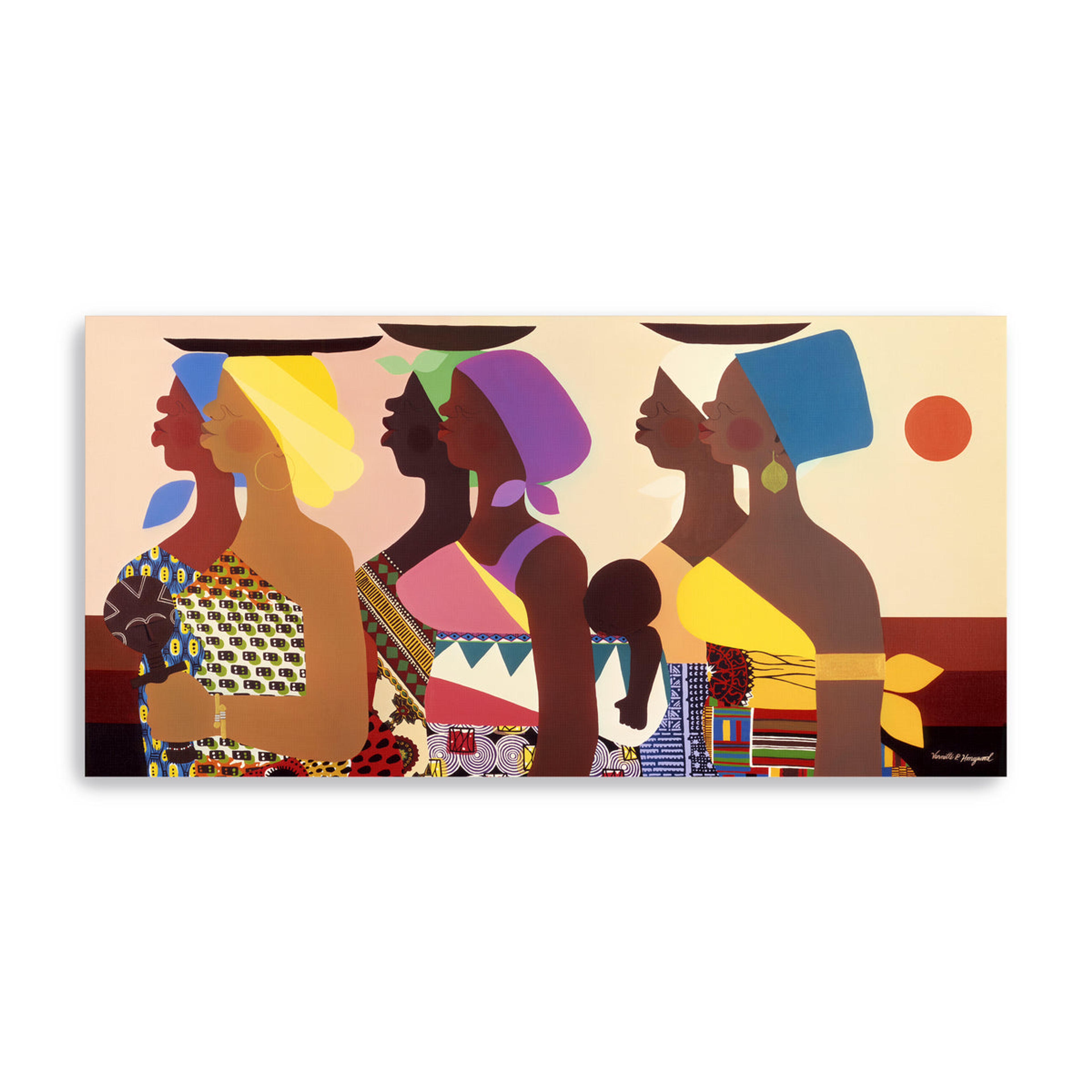 African Women Canvas Wall Art — Pier 1