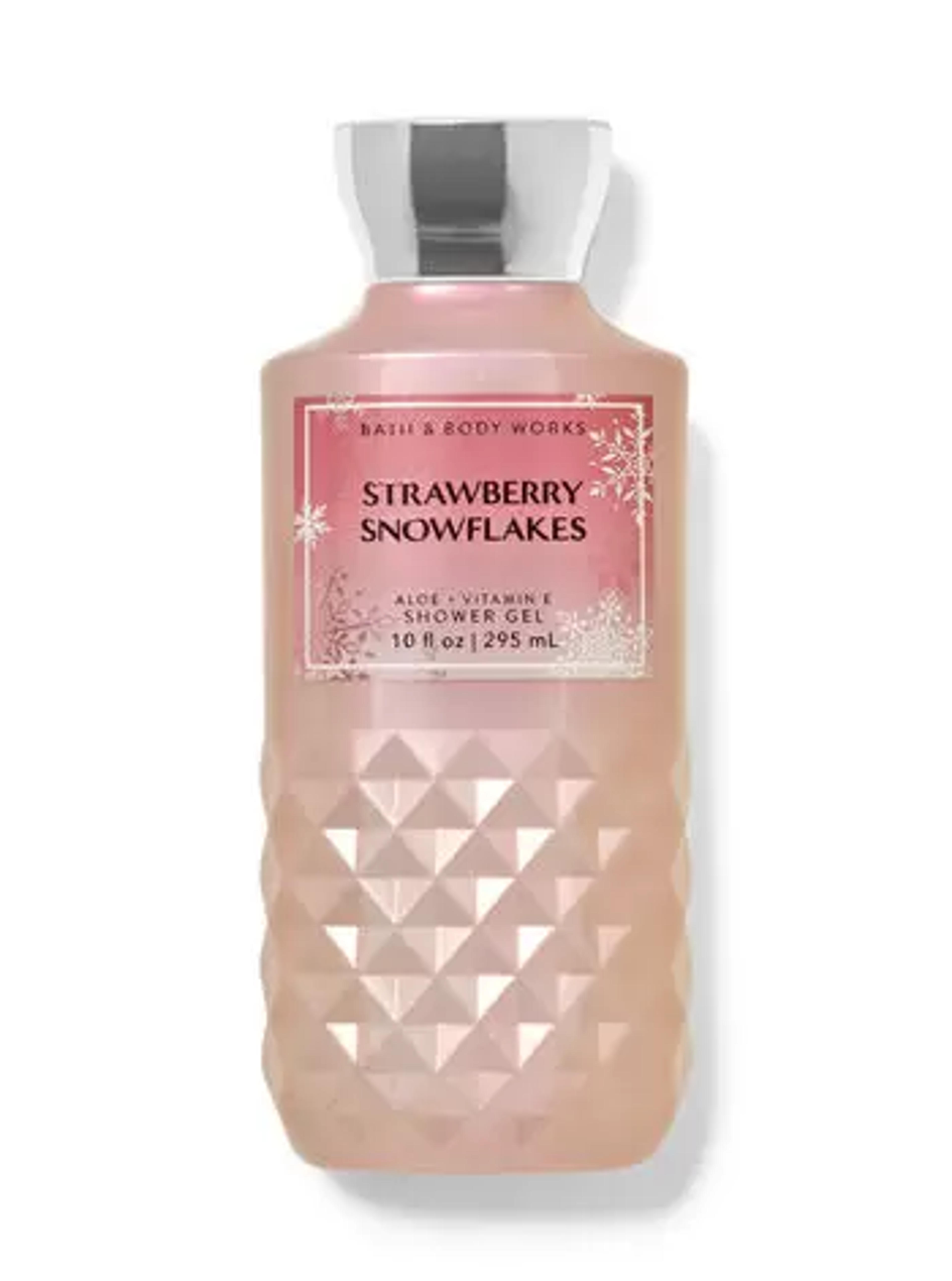Strawberry Snowflakes Shower Gel | Bath & Body Works