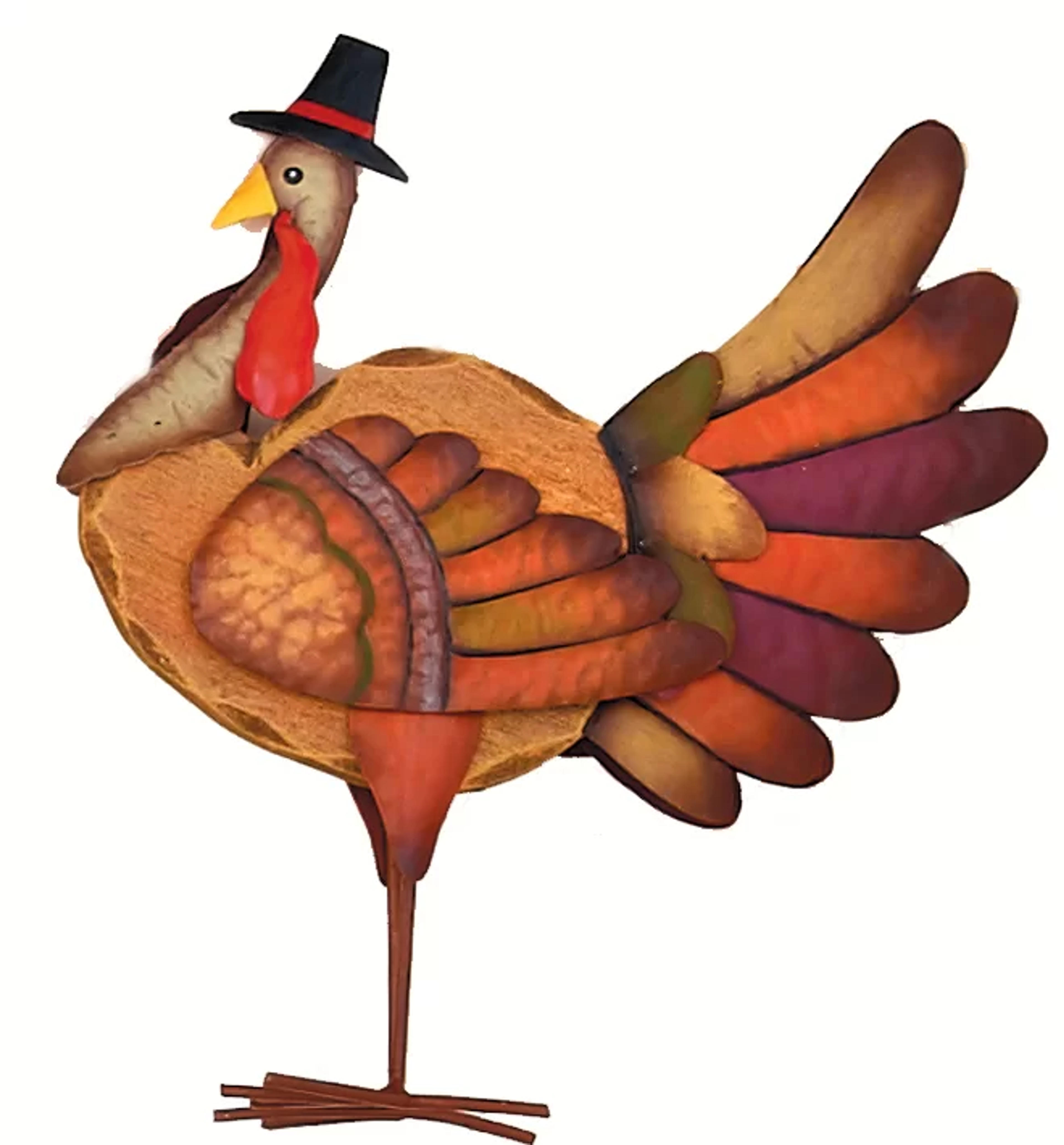 The Holiday Aisle® Wood and Metal Turkey & Reviews | Wayfair