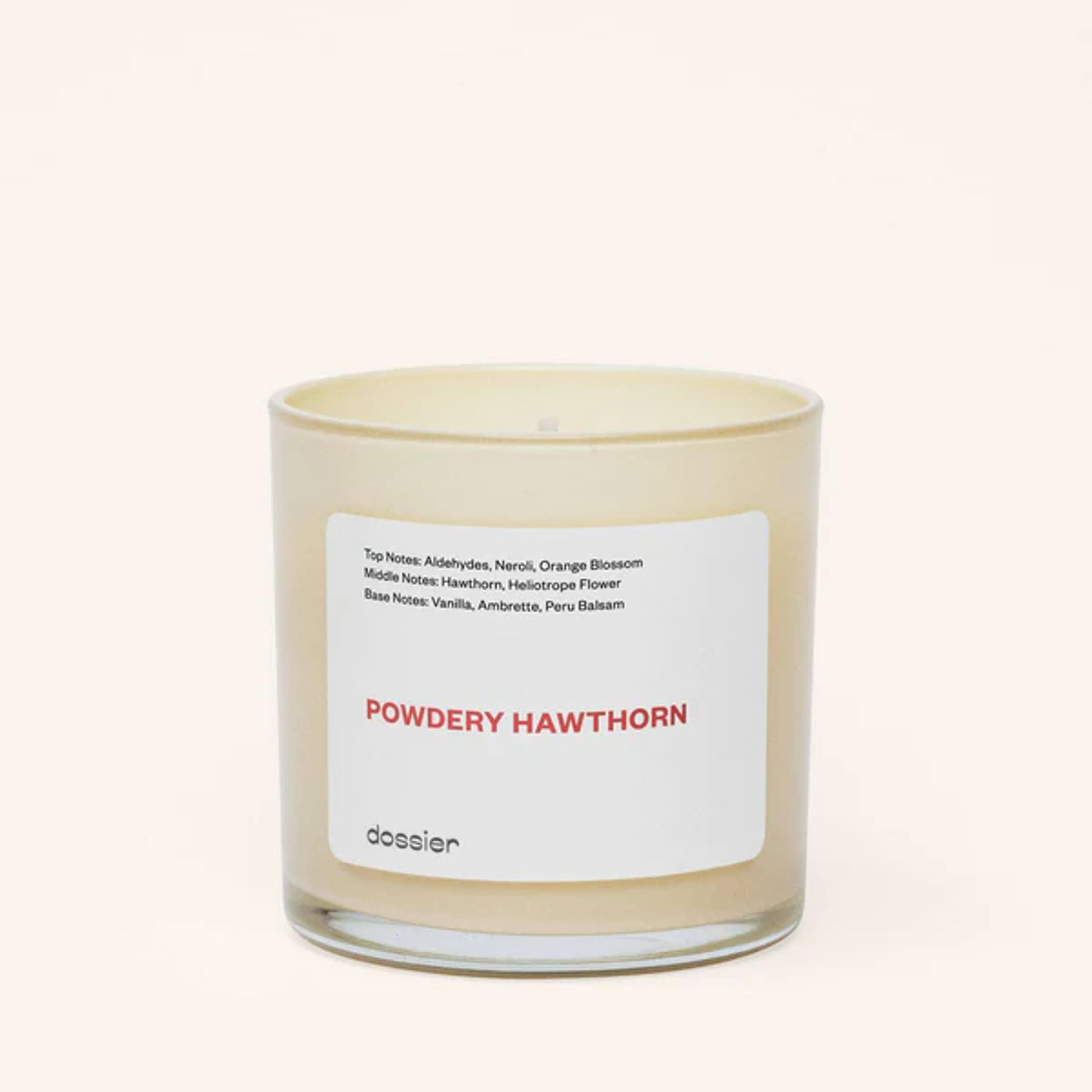 Powdery Hawthorn Candle: Inspired by Tom Ford's Metallique – Dossier Perfumes