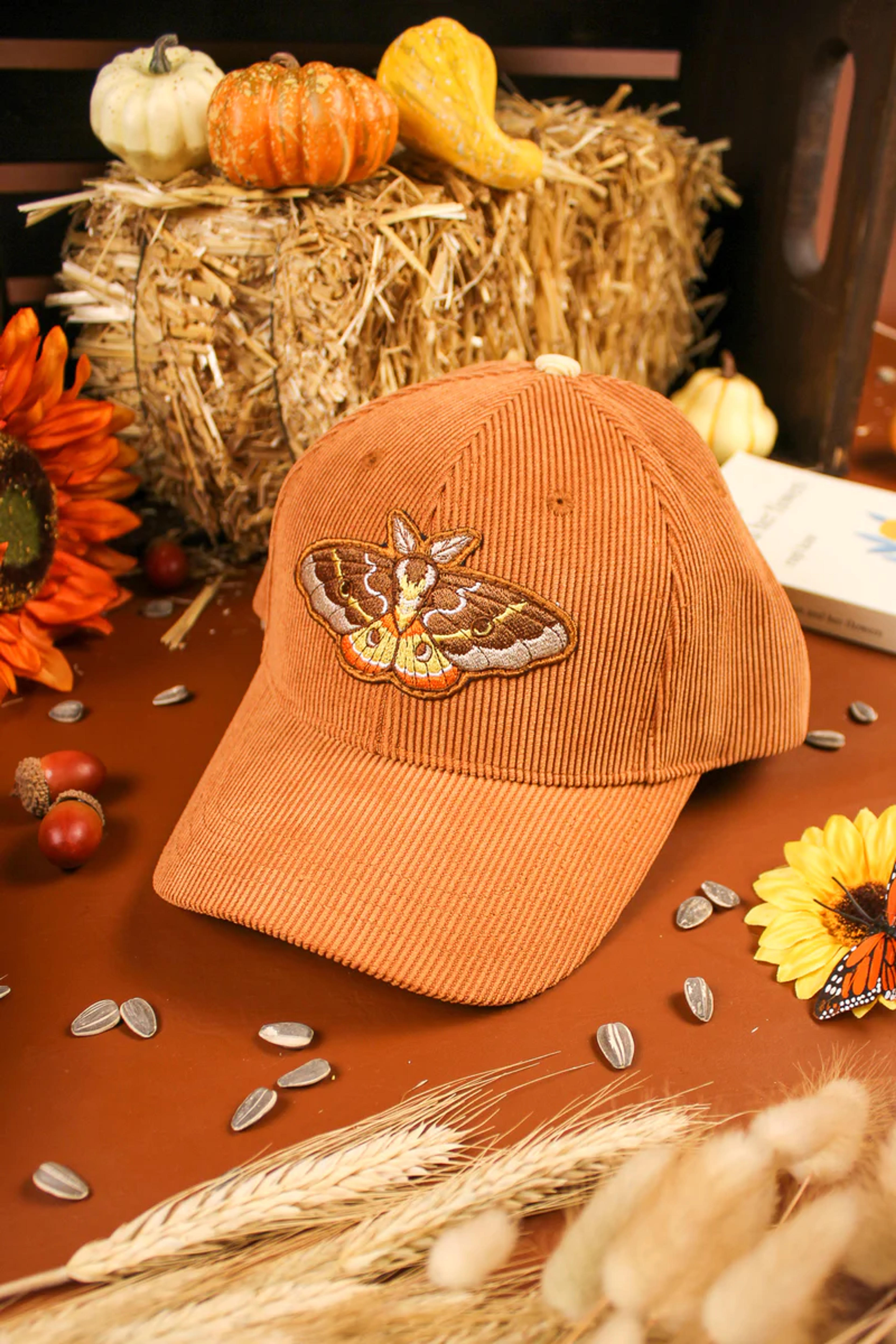 Emperor Moth - Corduroy Cap – carmico