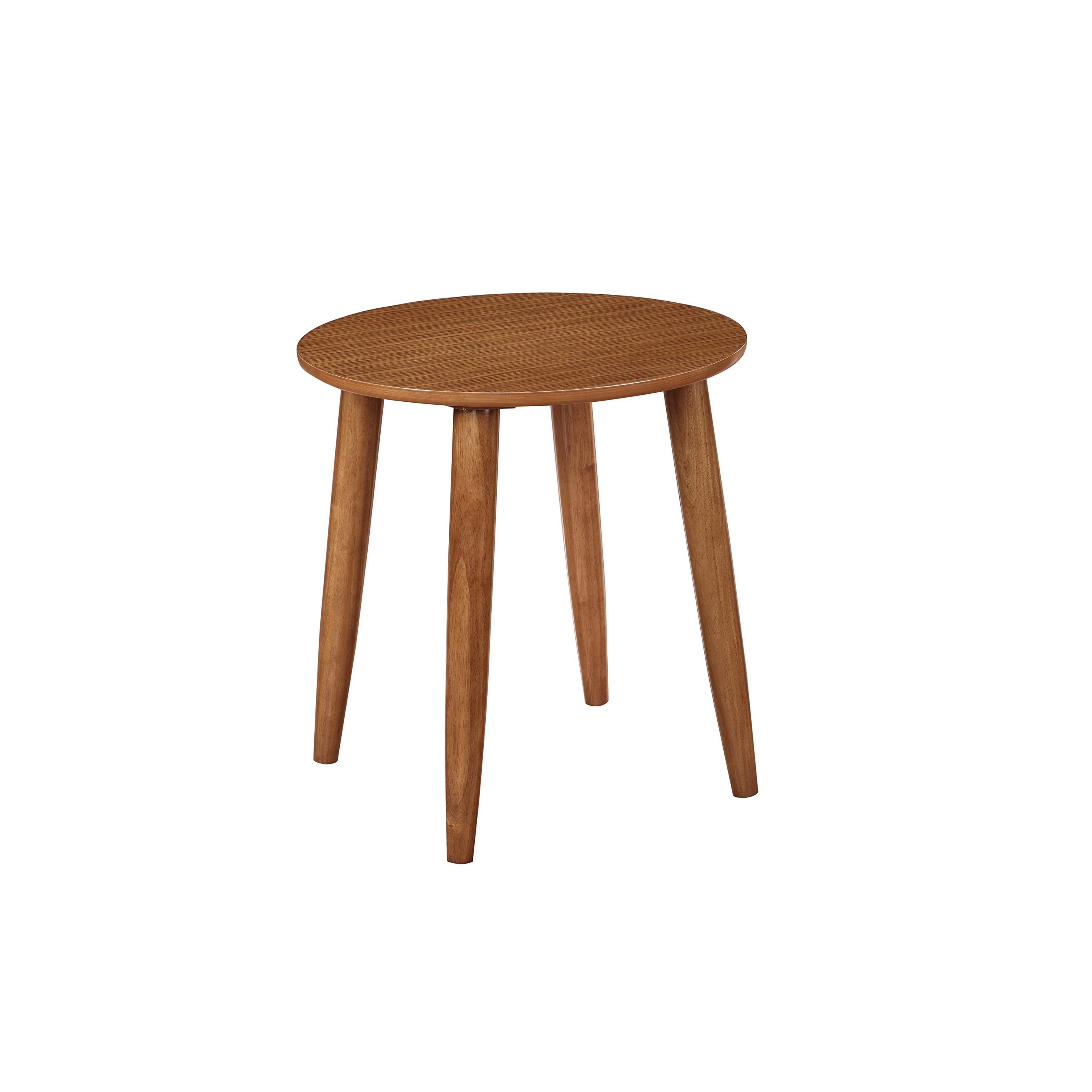 Boraam Zebra Series Varberg Side Table, Honey Oak