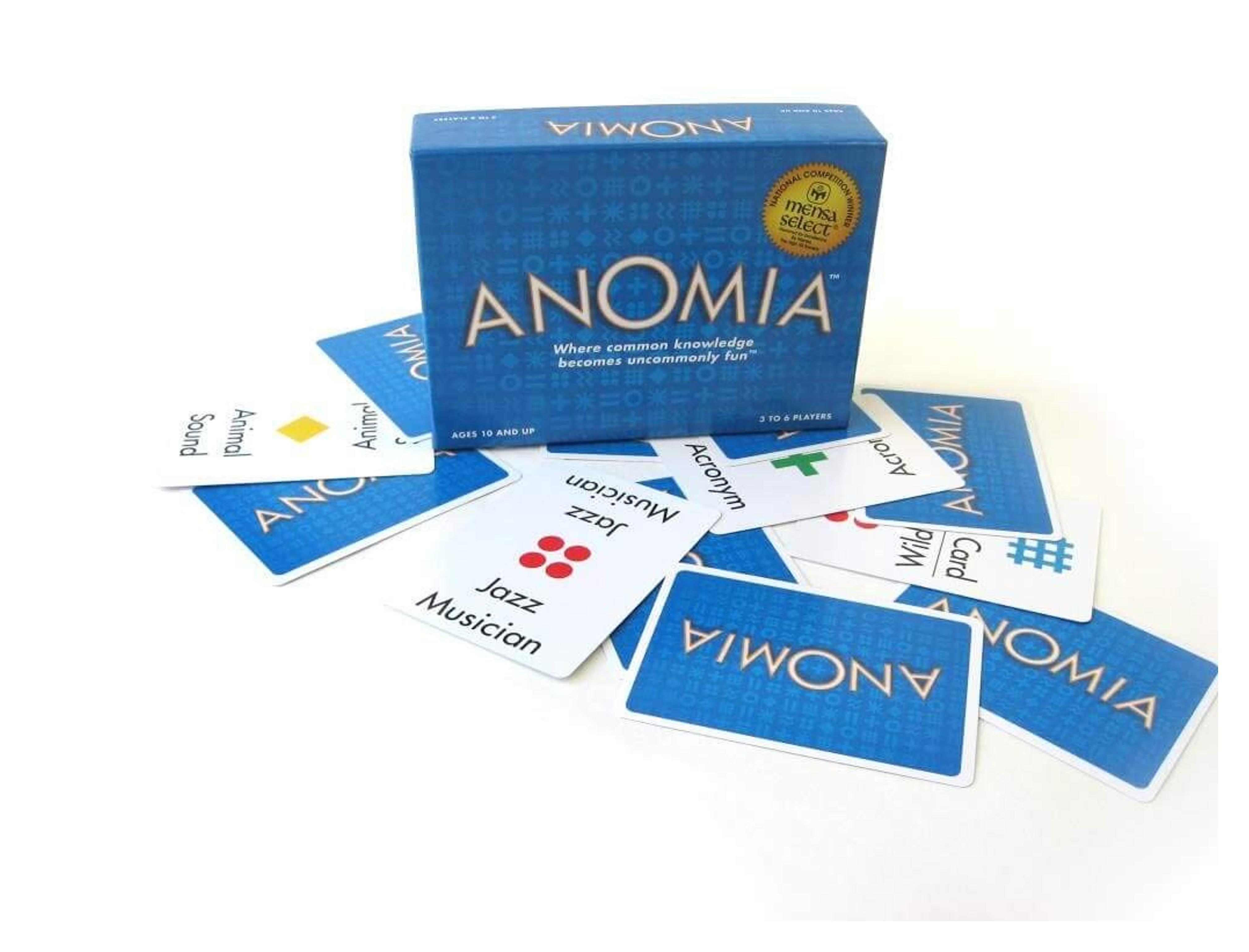 Anomia Card Game - Best Party Games. Super Fun Game for Families, Teens, and Adults