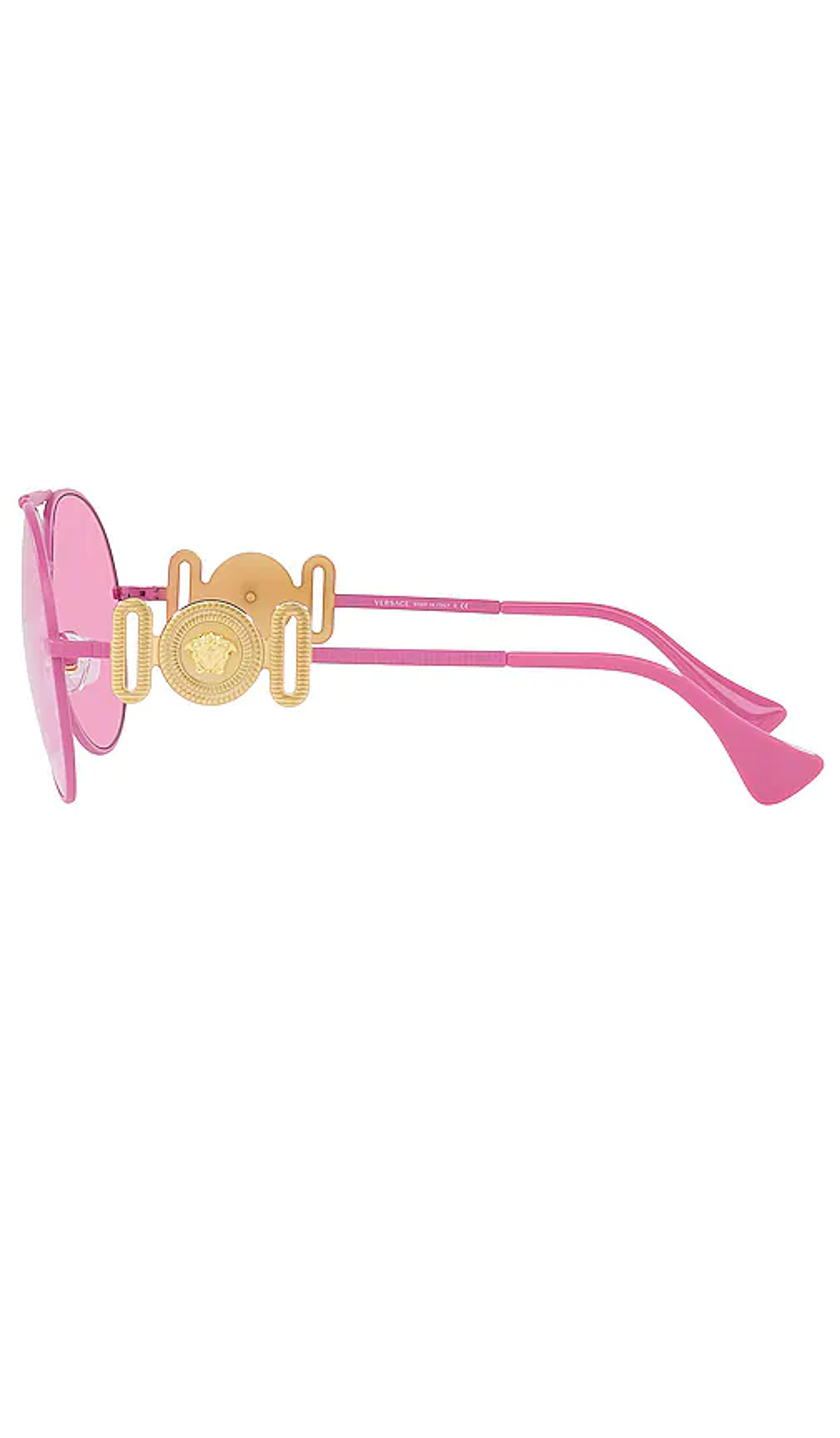 VERSACE Aviator in Matte Pink | REVOLVE