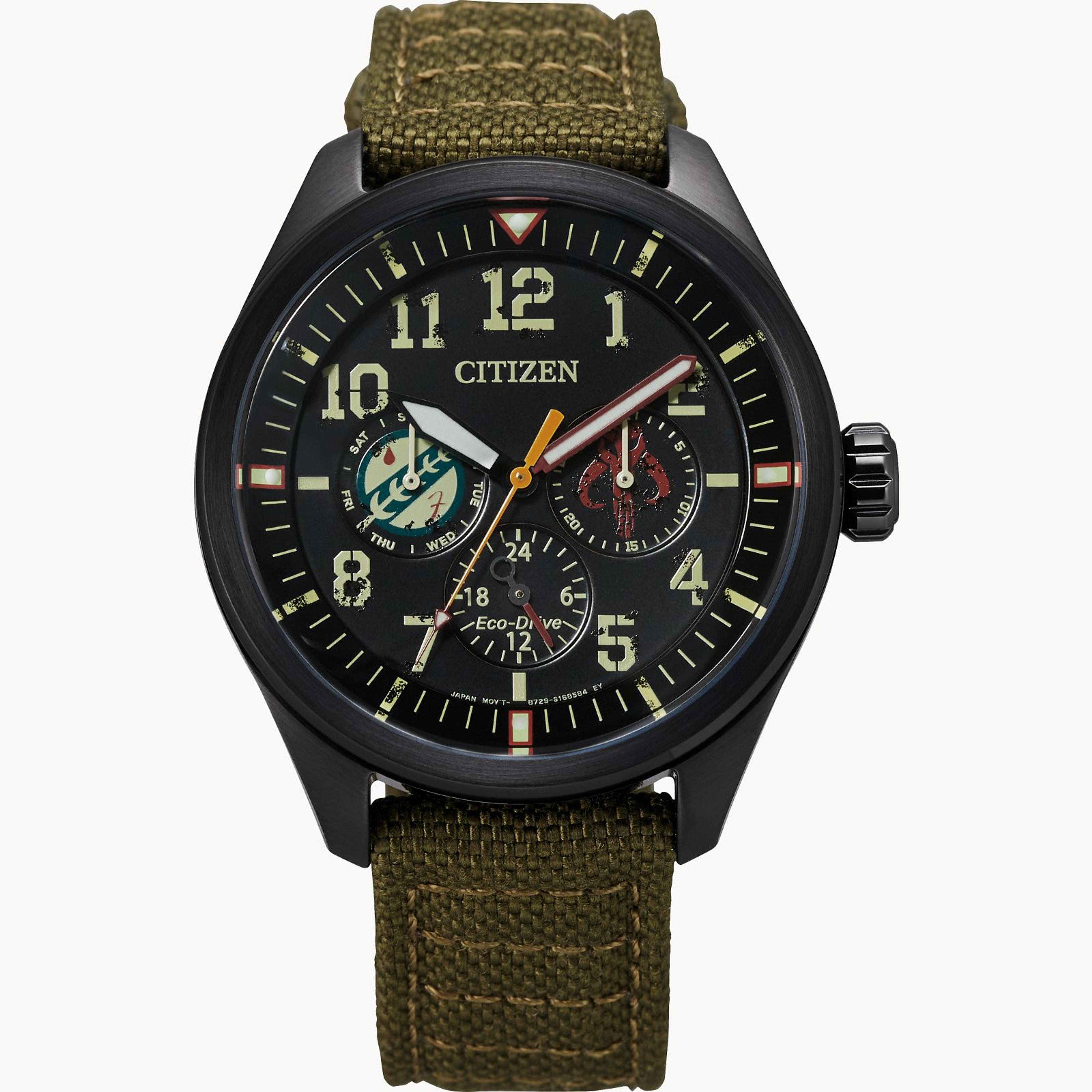 Boba Fett Black Dial CORDURA® Strap BU2058-00W | CITIZEN