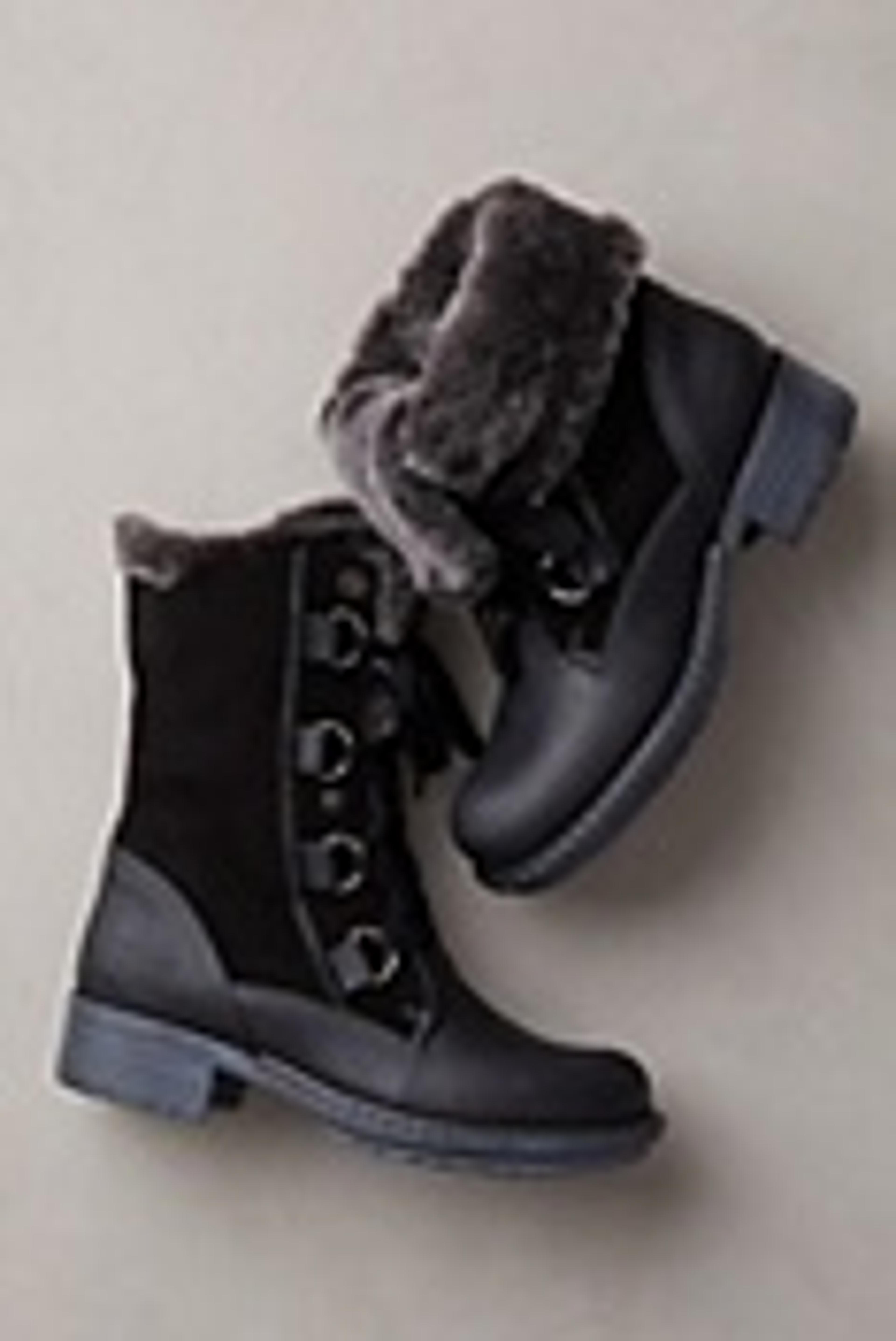 Women's Sono Wool-Lined Waterproof Leather and Sheepskin Hiker Boots