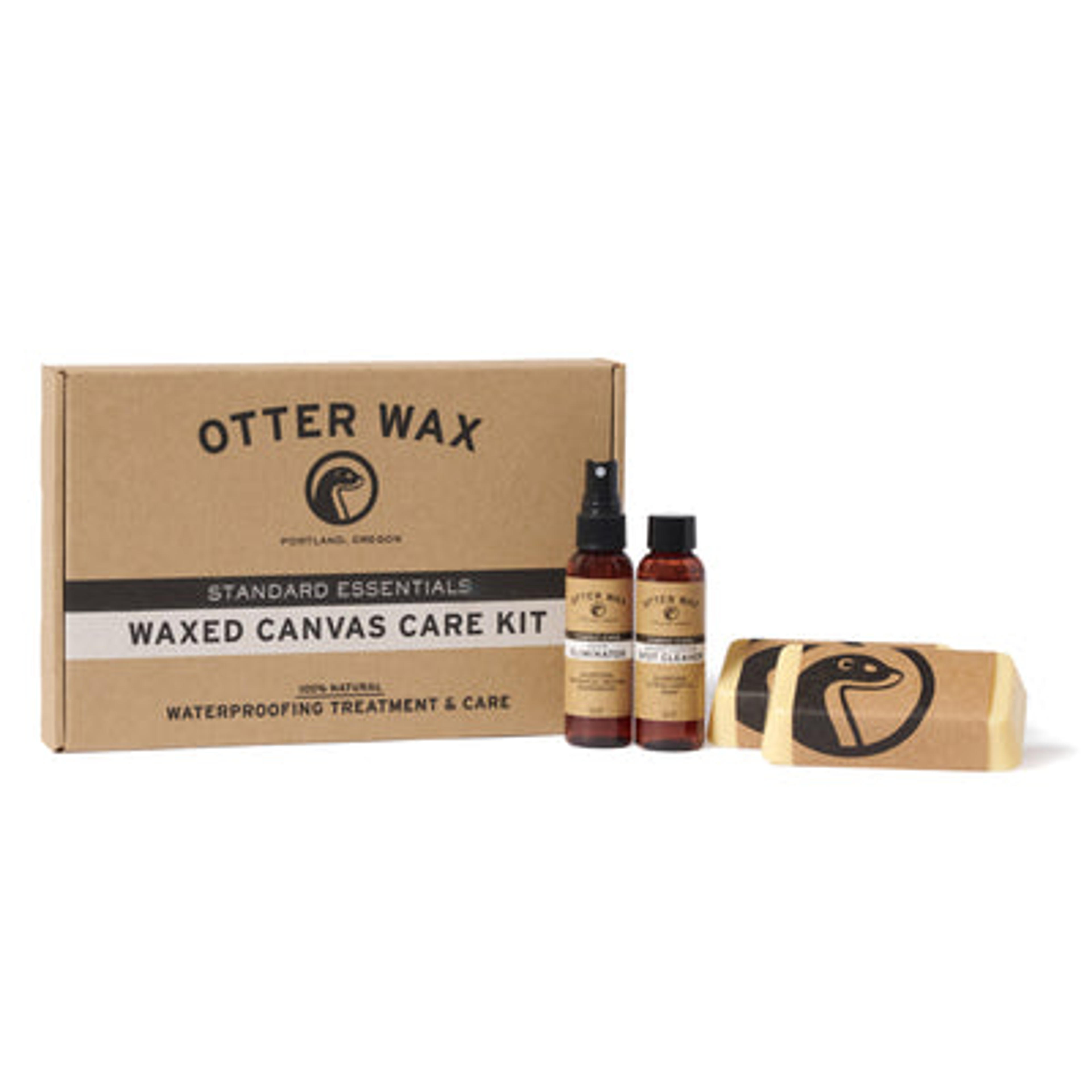 Otter Wax Waxed Canvas Care Kit | Premium Standard Essentials