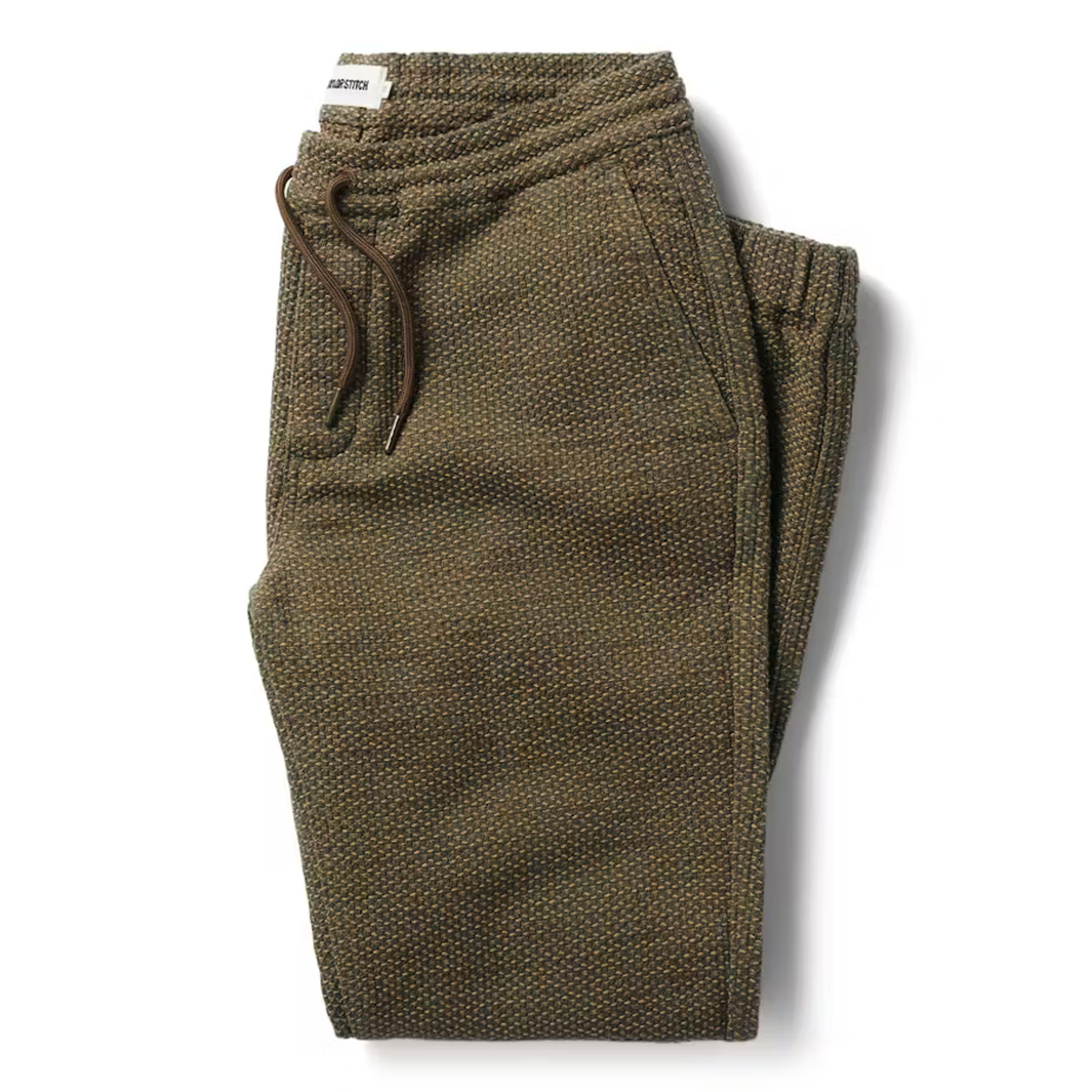 Taylor Stitch The Apres Sashiko Pant - Cypress | Lounge Pants | Huckberry