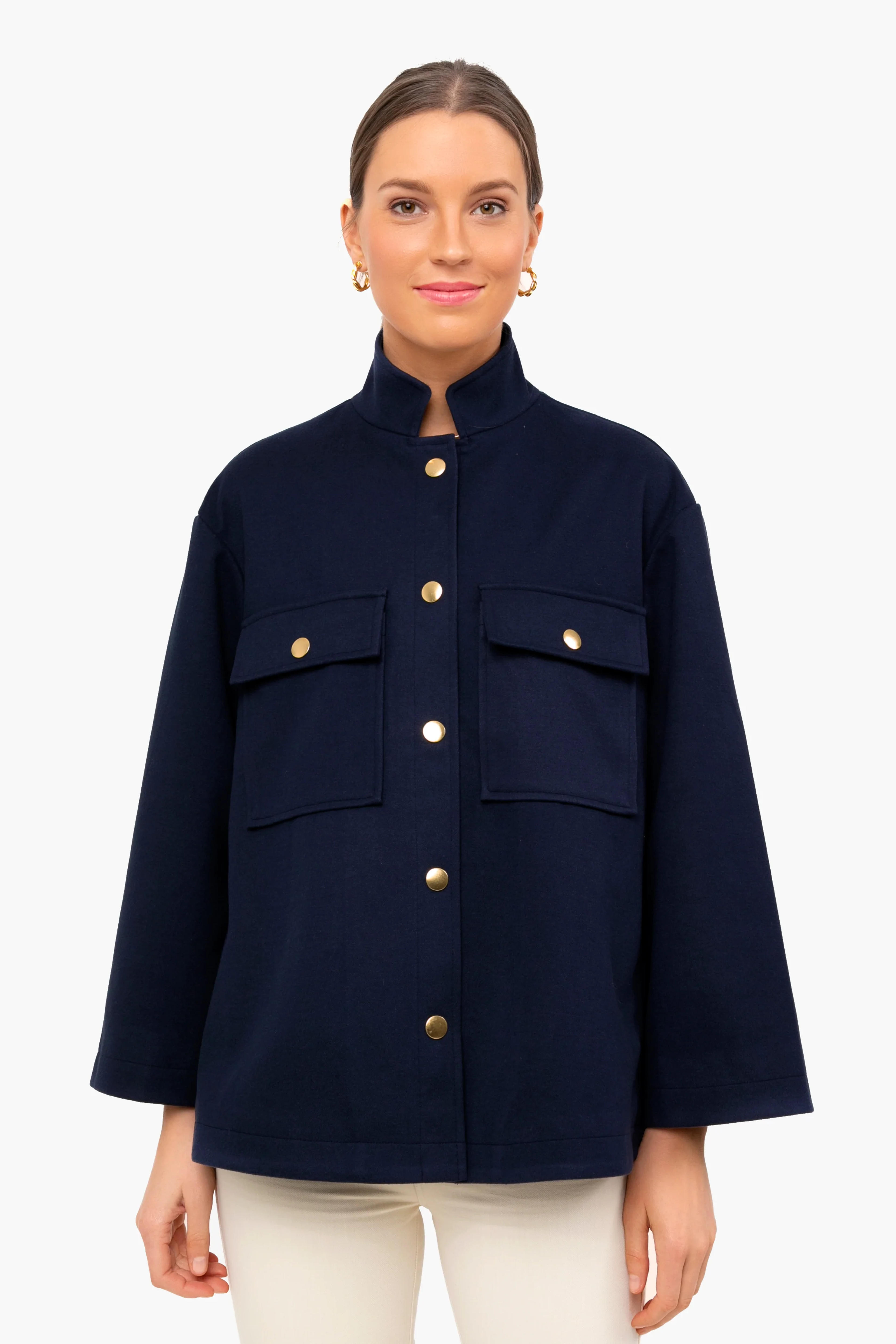 Navy Marant Shirt Jacket | Tuckernuck