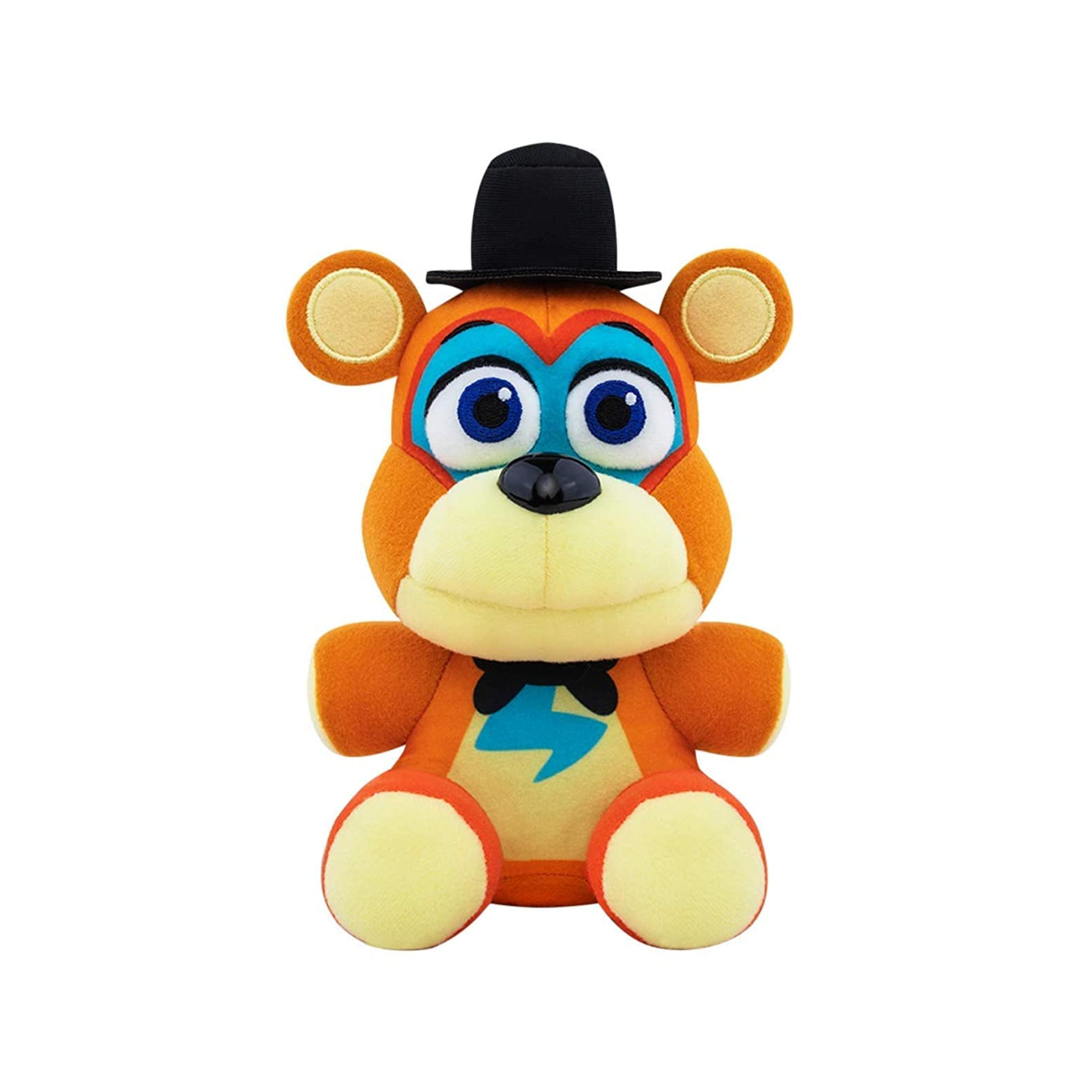 Amazon.com: Funko Plush: Five Nights at Freddy's (FNAF) Pizza Plex-Glamrock Freddy Fazbear - FNAF Pizza Simulator - Collectible Soft Plush - Birthday Gift Idea - Official Merchandise - Stuffed