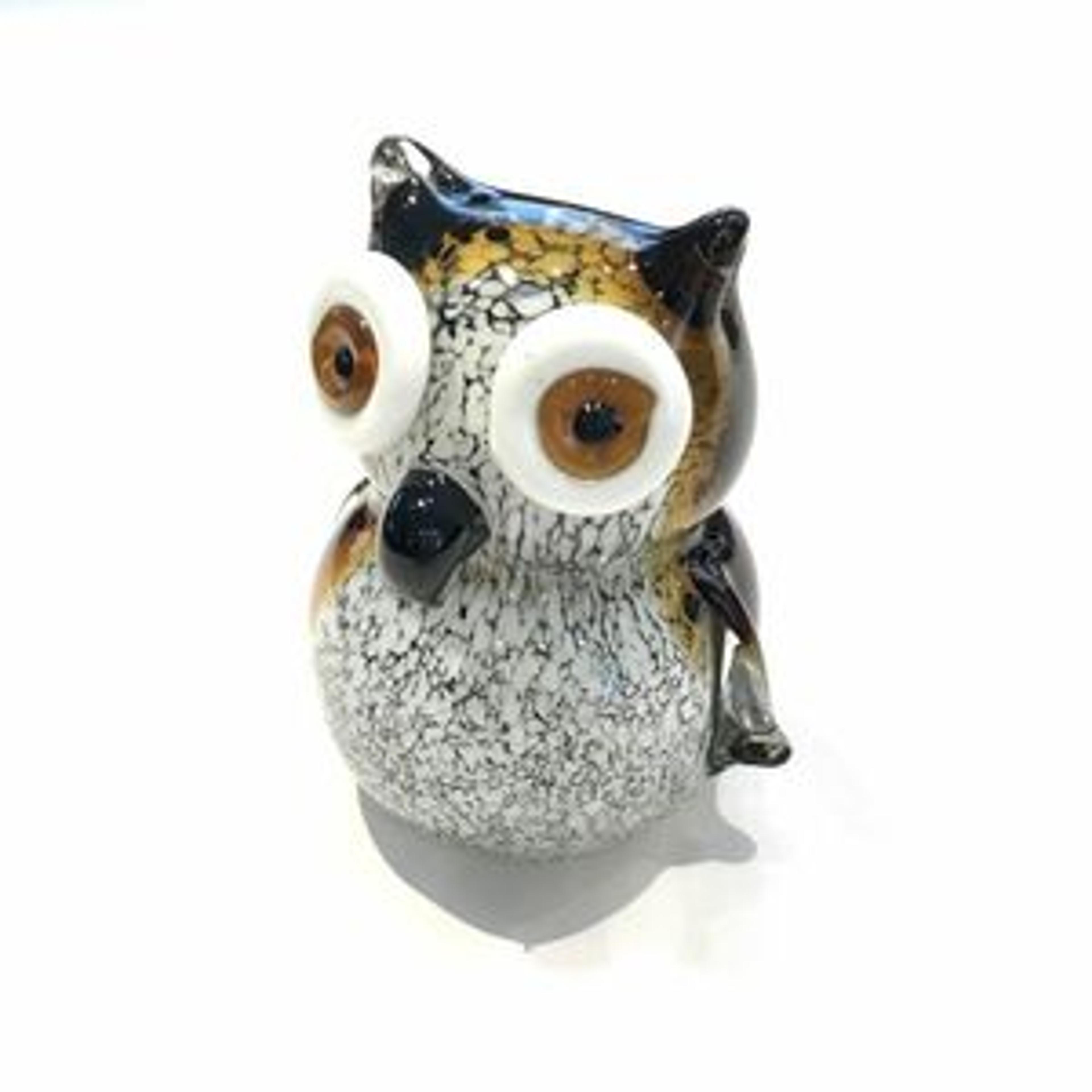 【希少】1950s Vintage MURANO Glass ムラーノグラス Blown Art Glass Amber Owl Figure 梟 フクロウ フィギュア ガラス/ベネチアンガラス /【Buyee】 "Buyee" Japanese Proxy Service | Buy from Japan!