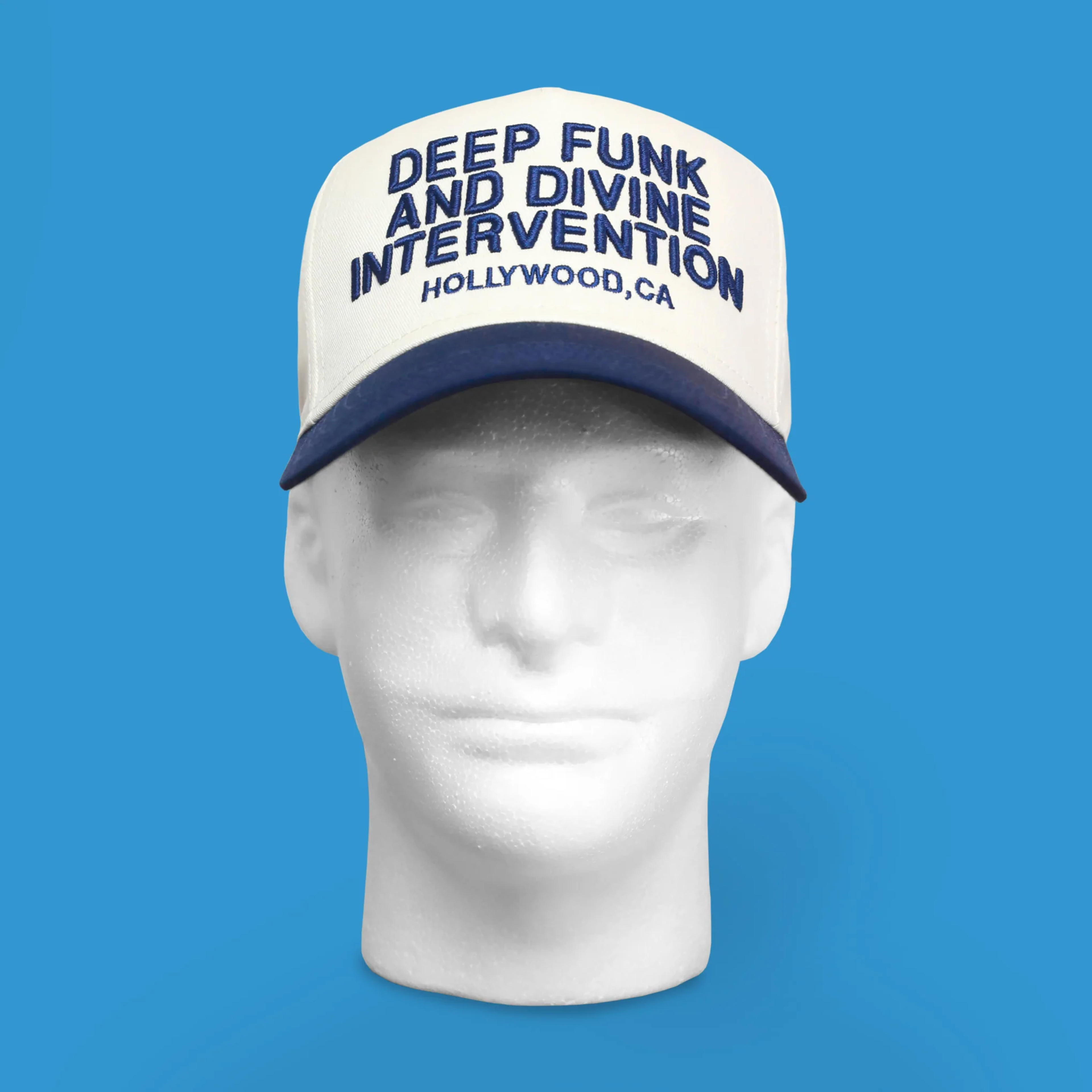 DEEP FUNK HAT (Crm/Blu)