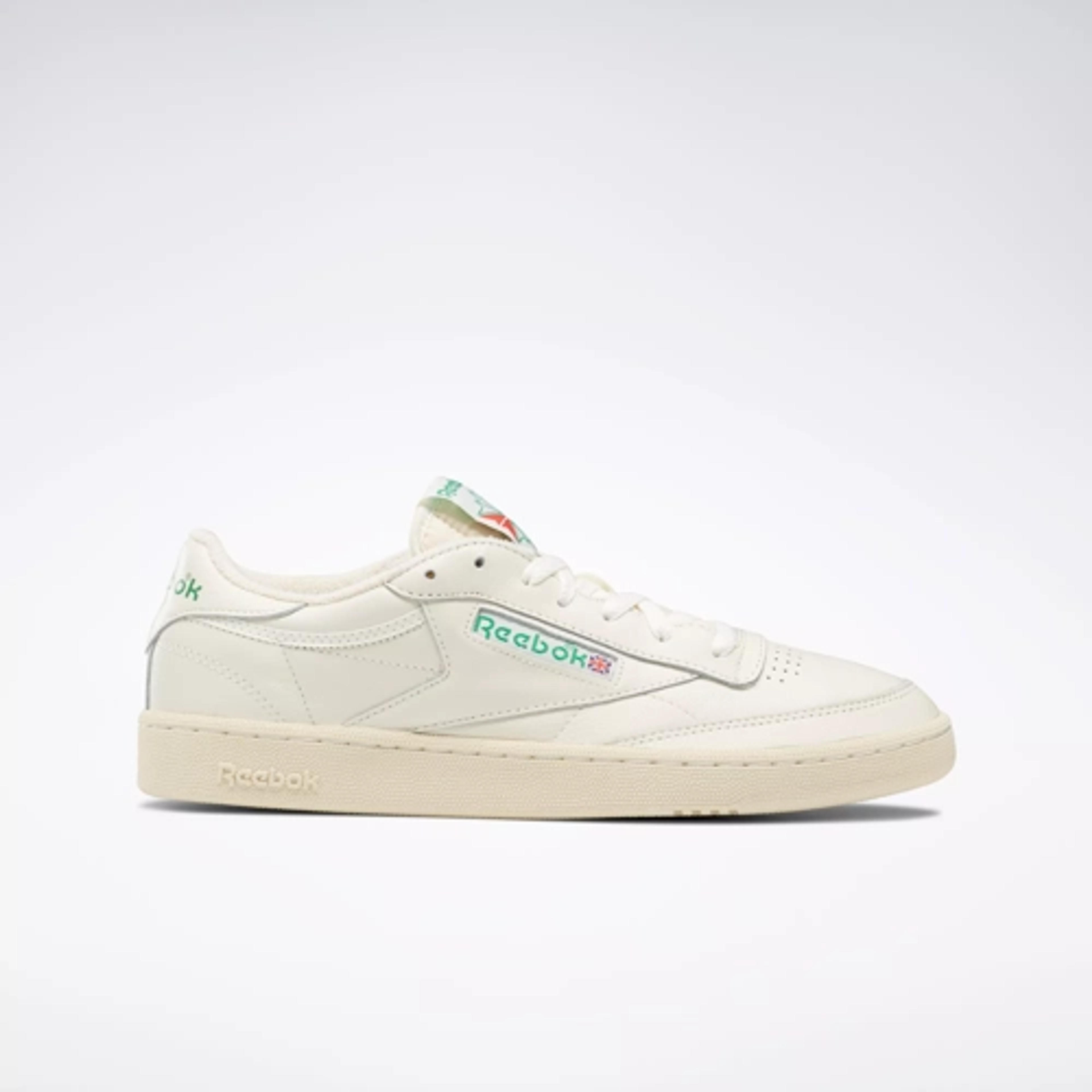 Club C 85 Vintage Shoes - Chalk / Paperwhite / Glen Green | Reebok