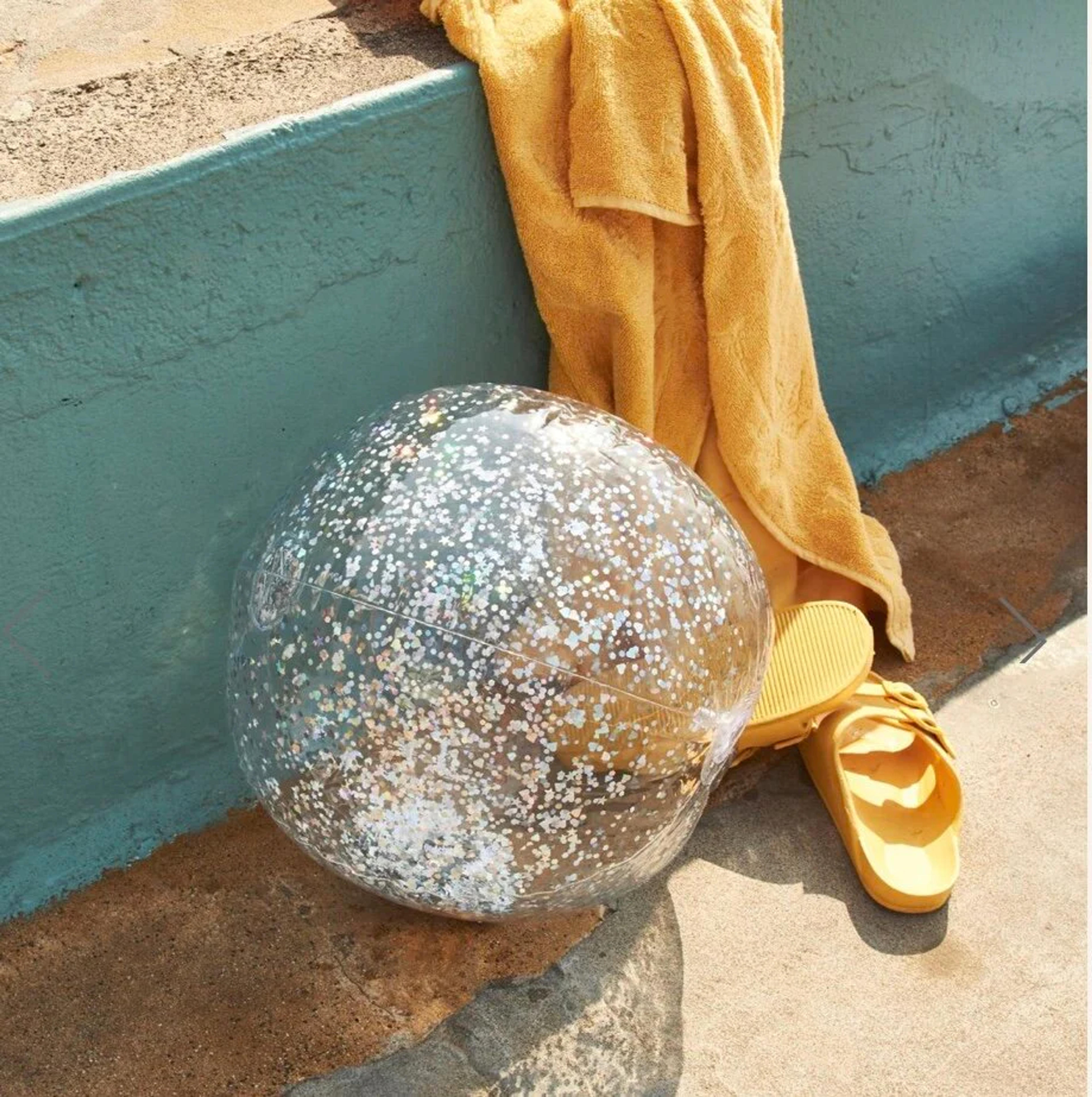 Inflatable Beach Ball Glitter – YESSIRR