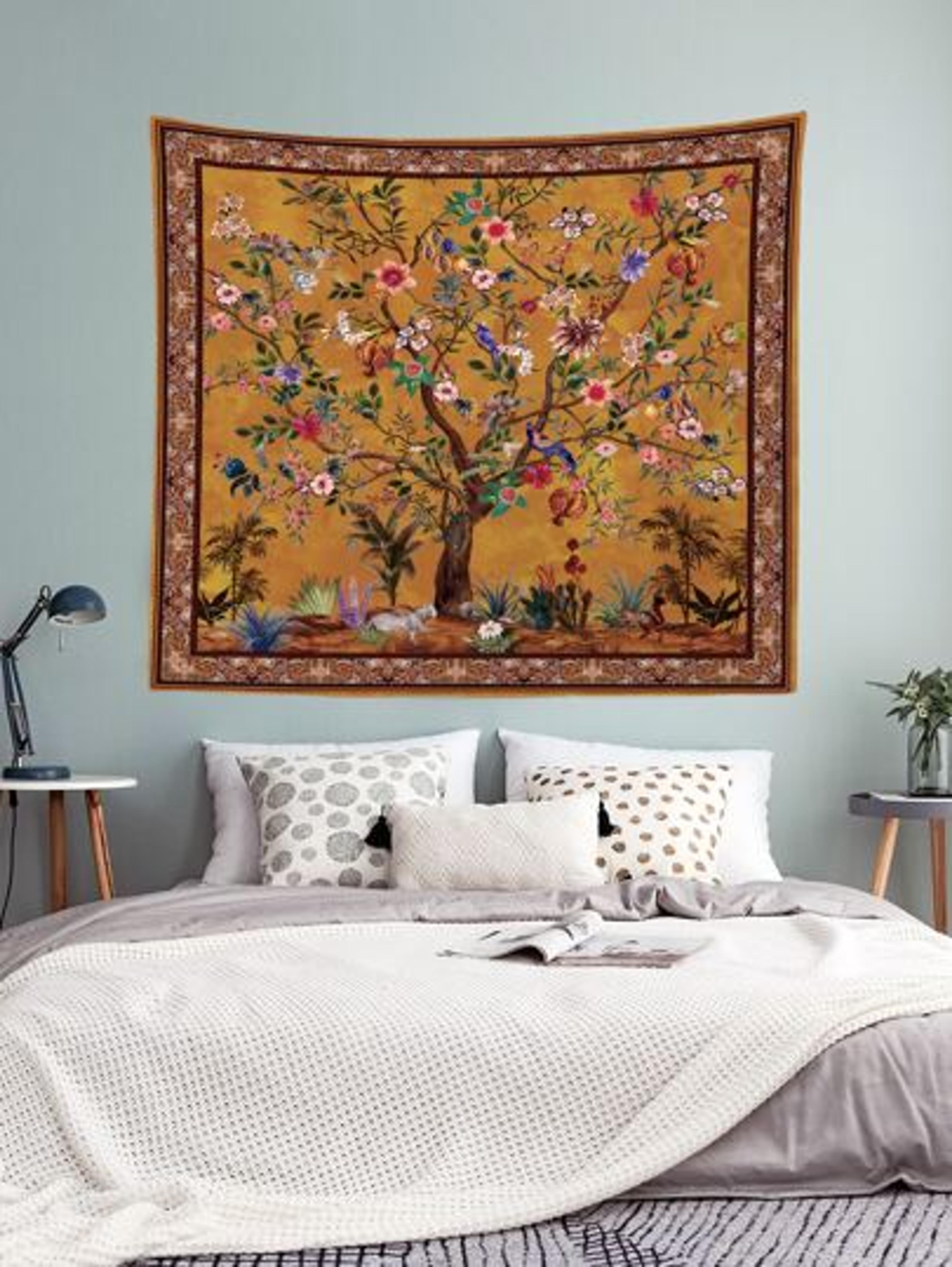 Tree Print Tapestry