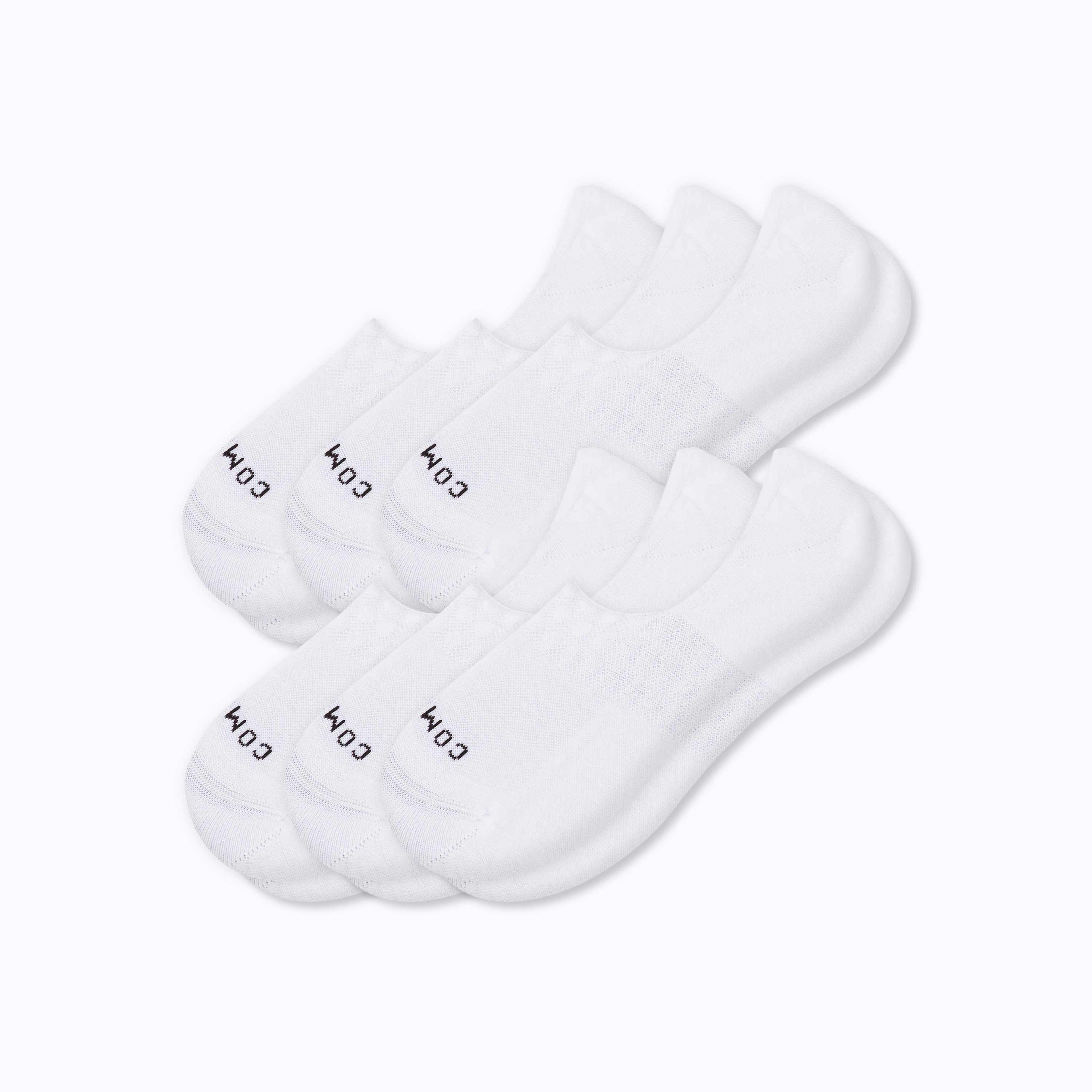Combed Cotton No Show Socks – 6 Pack