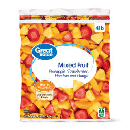 Great Value Mixed Fruit, Frozen, 64 oz