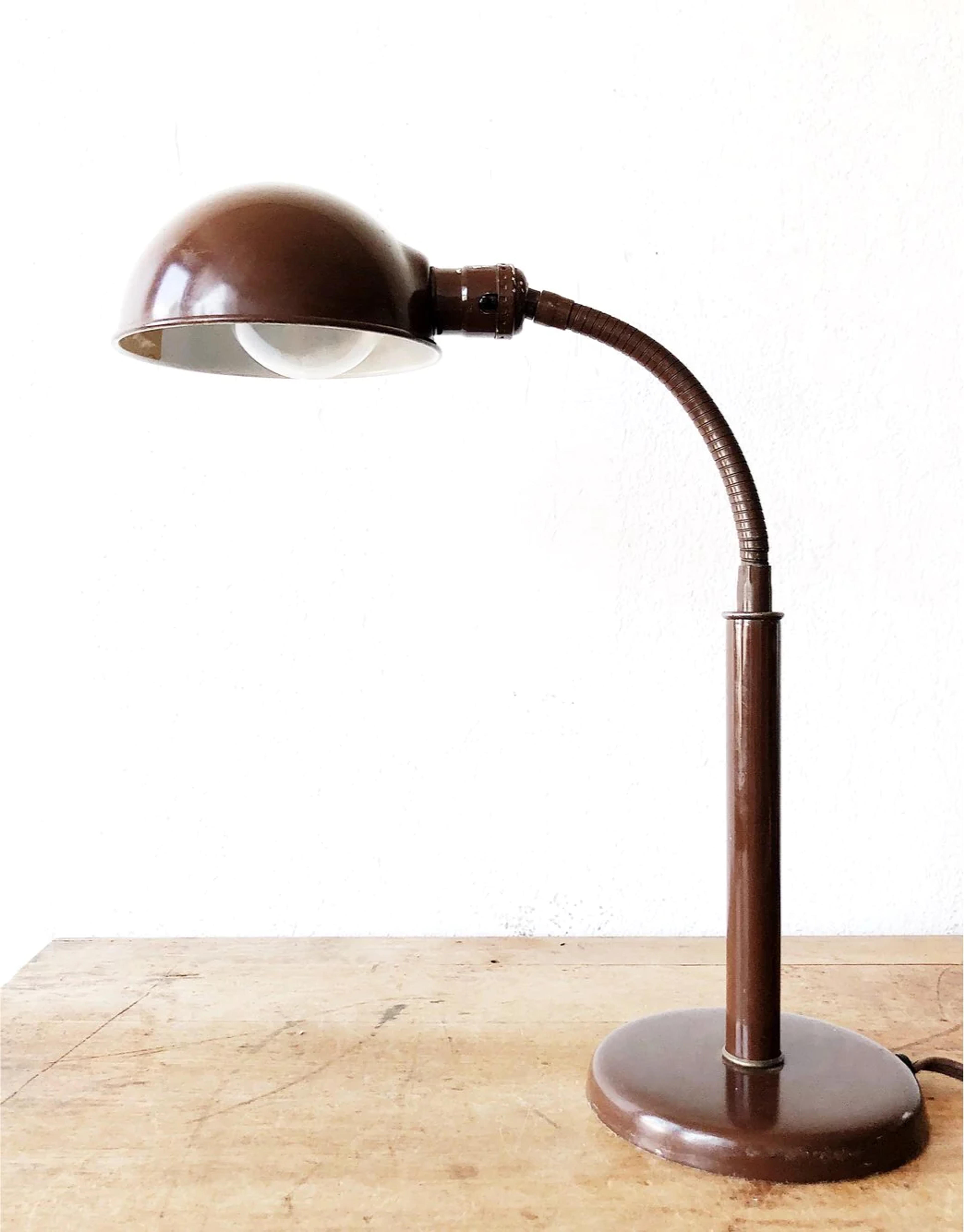 Vintage Gooseneck Lamp – Maven Collective