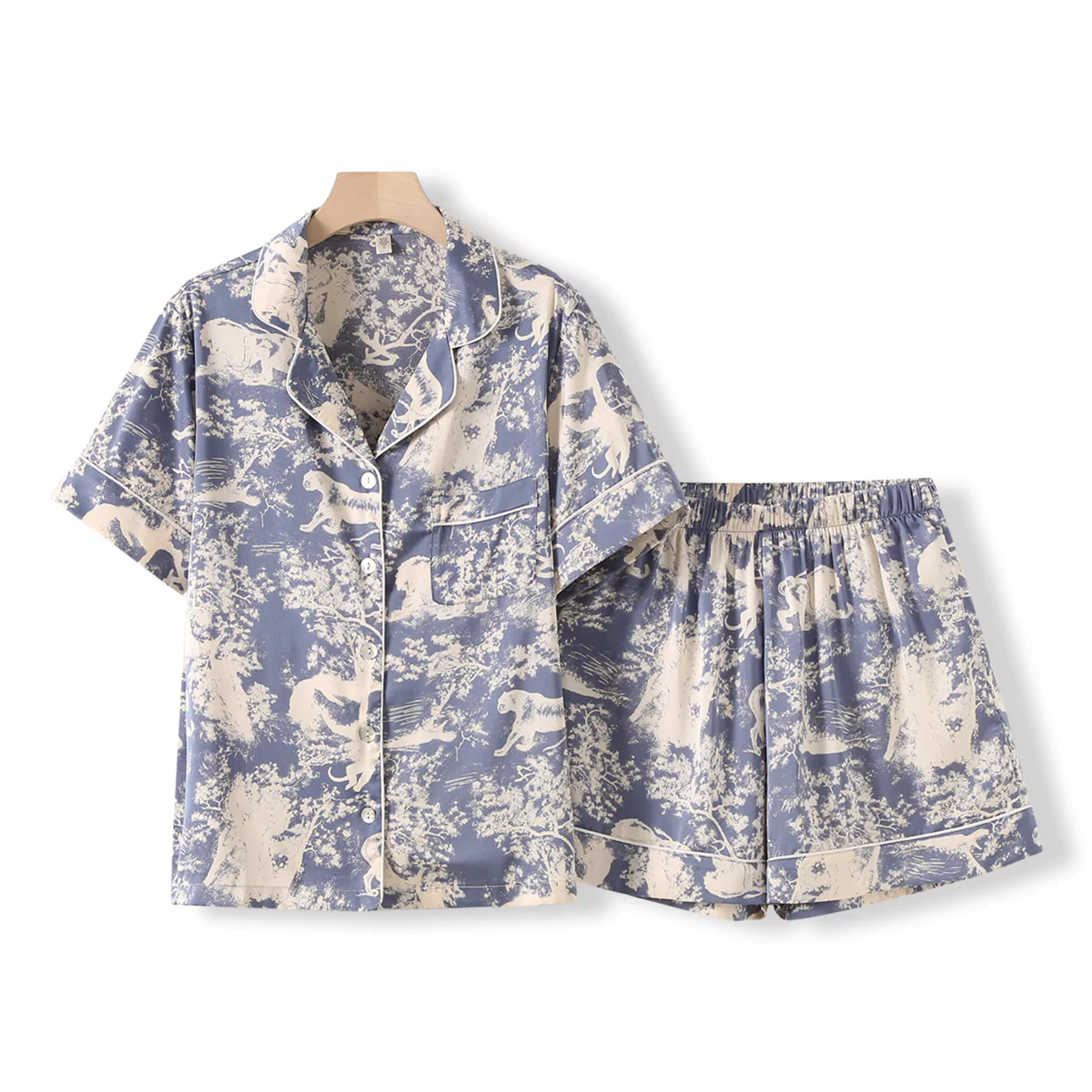 The Toile de Jouy Short Pajamas