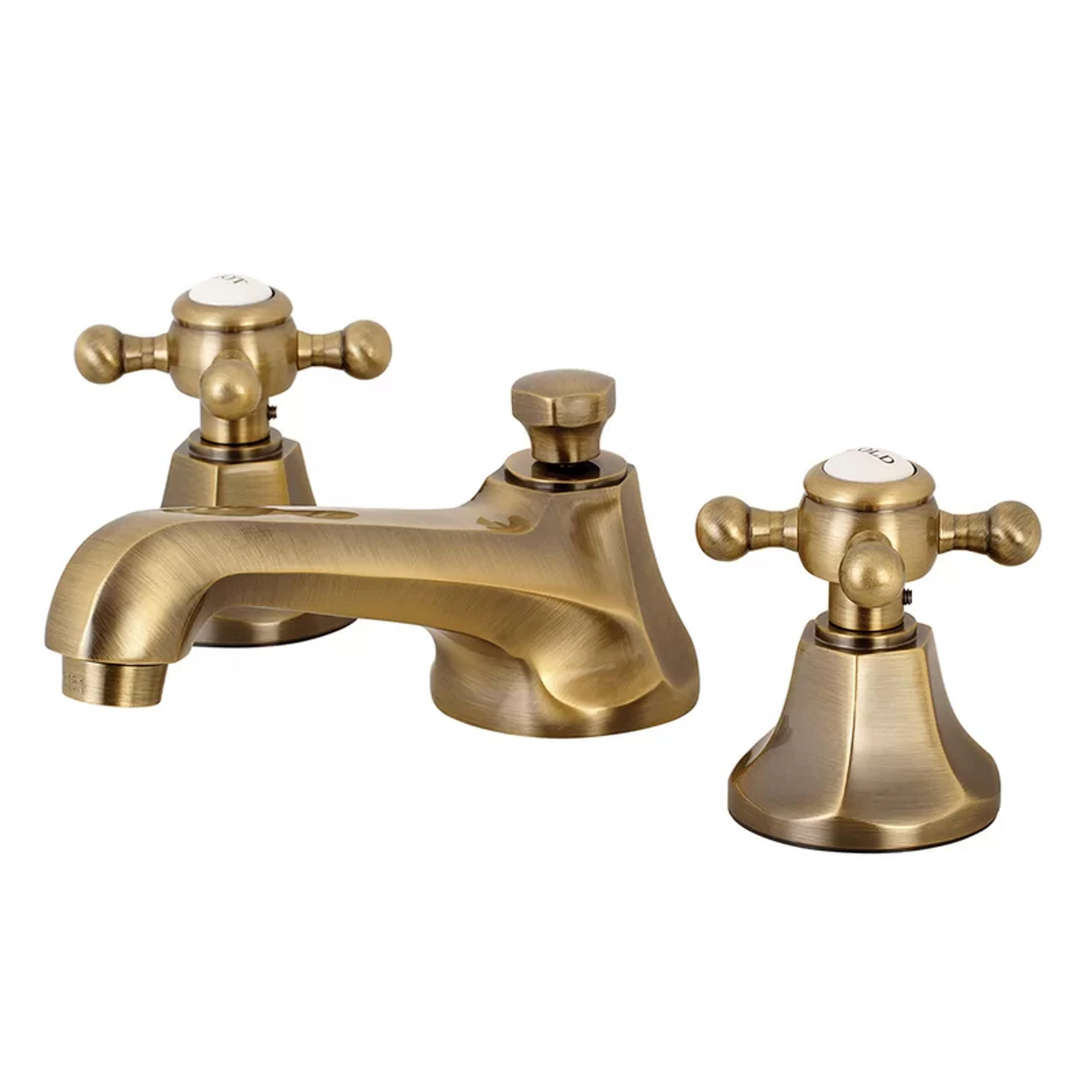 Kingston Brass Metropolitan Widespread Bathroom Faucet with Drain Assembly | Wayfair