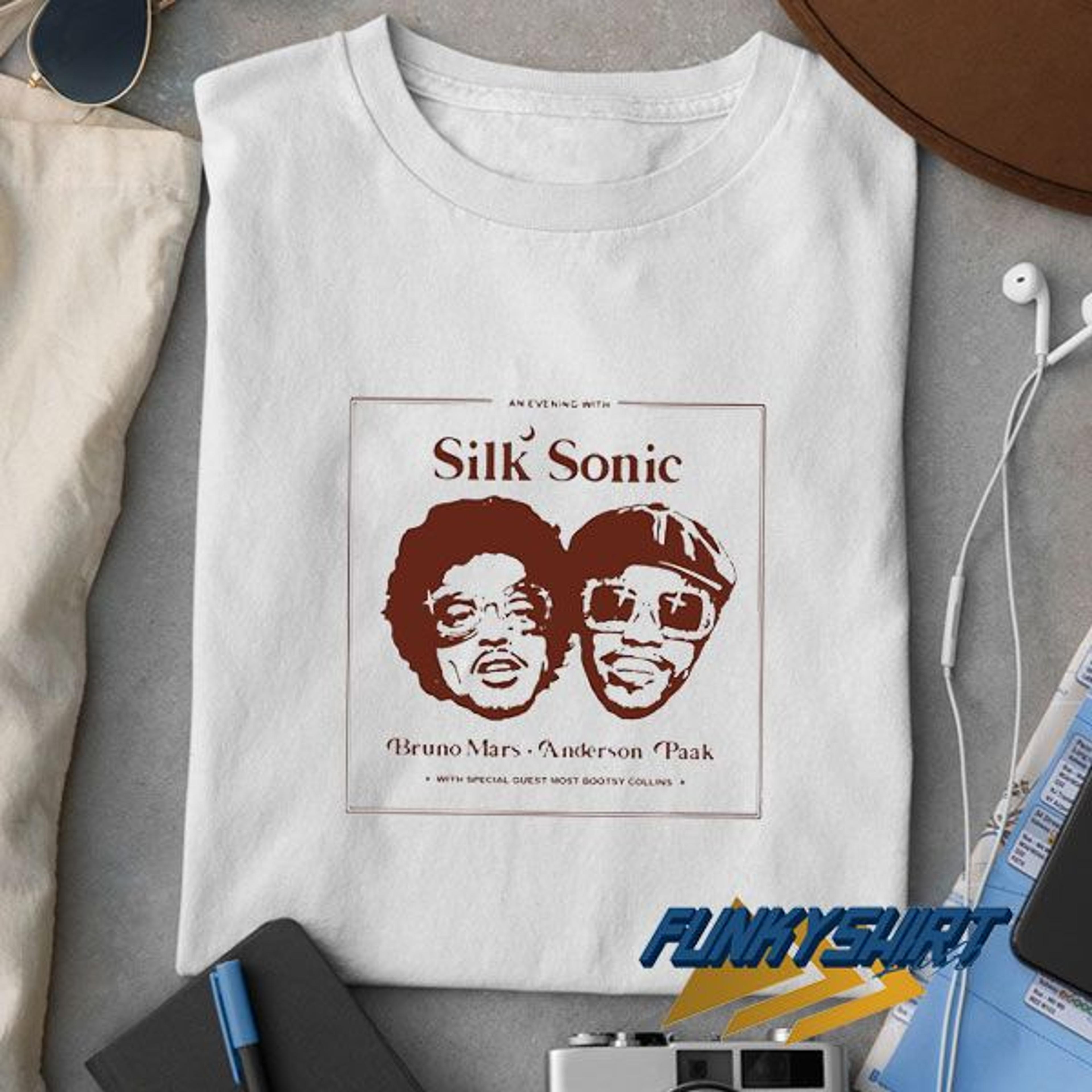 Silk Sonic Bruno Mars Vintage t shirt - funkytshirt