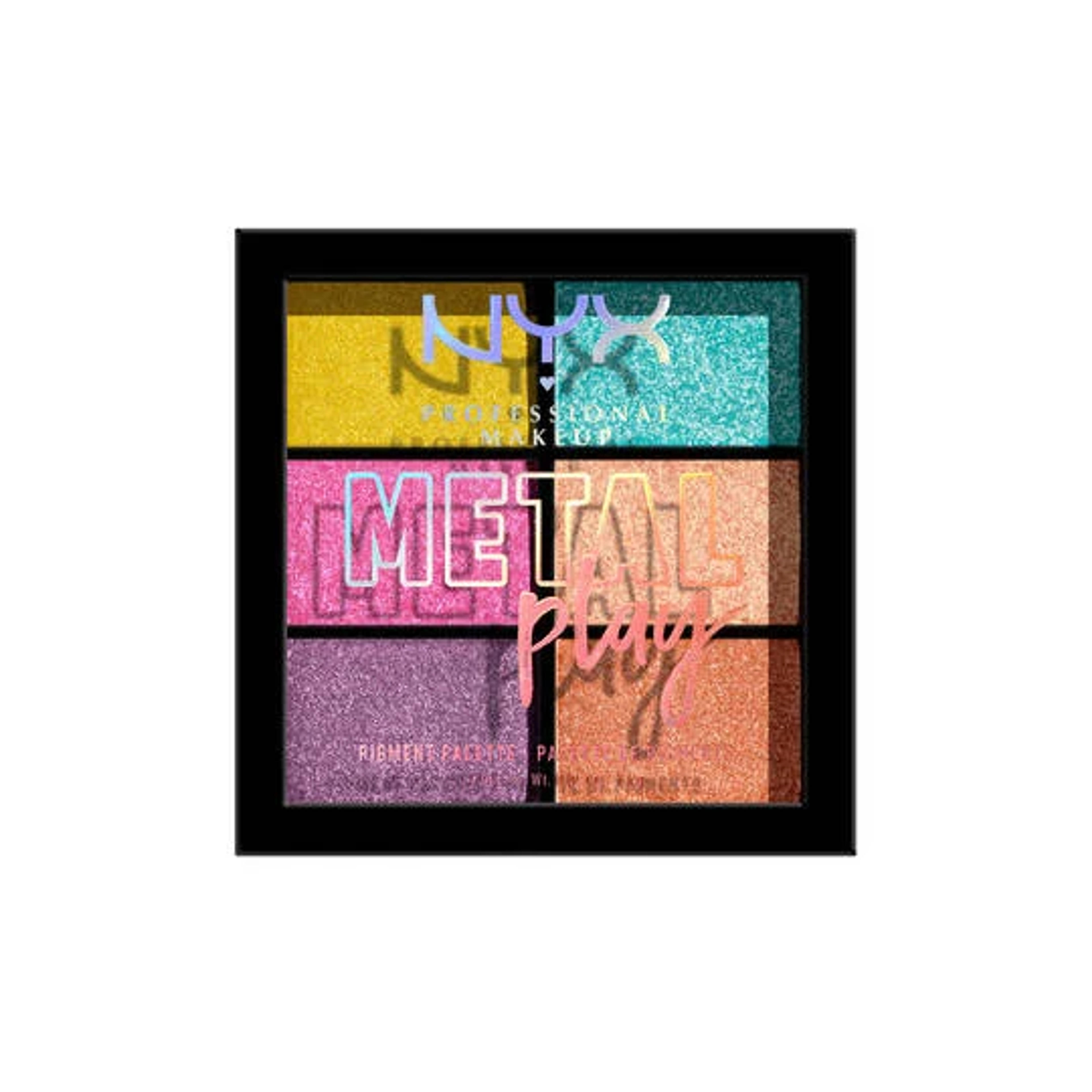 Metal Play Pigment Palette | NYX Professional Makeup