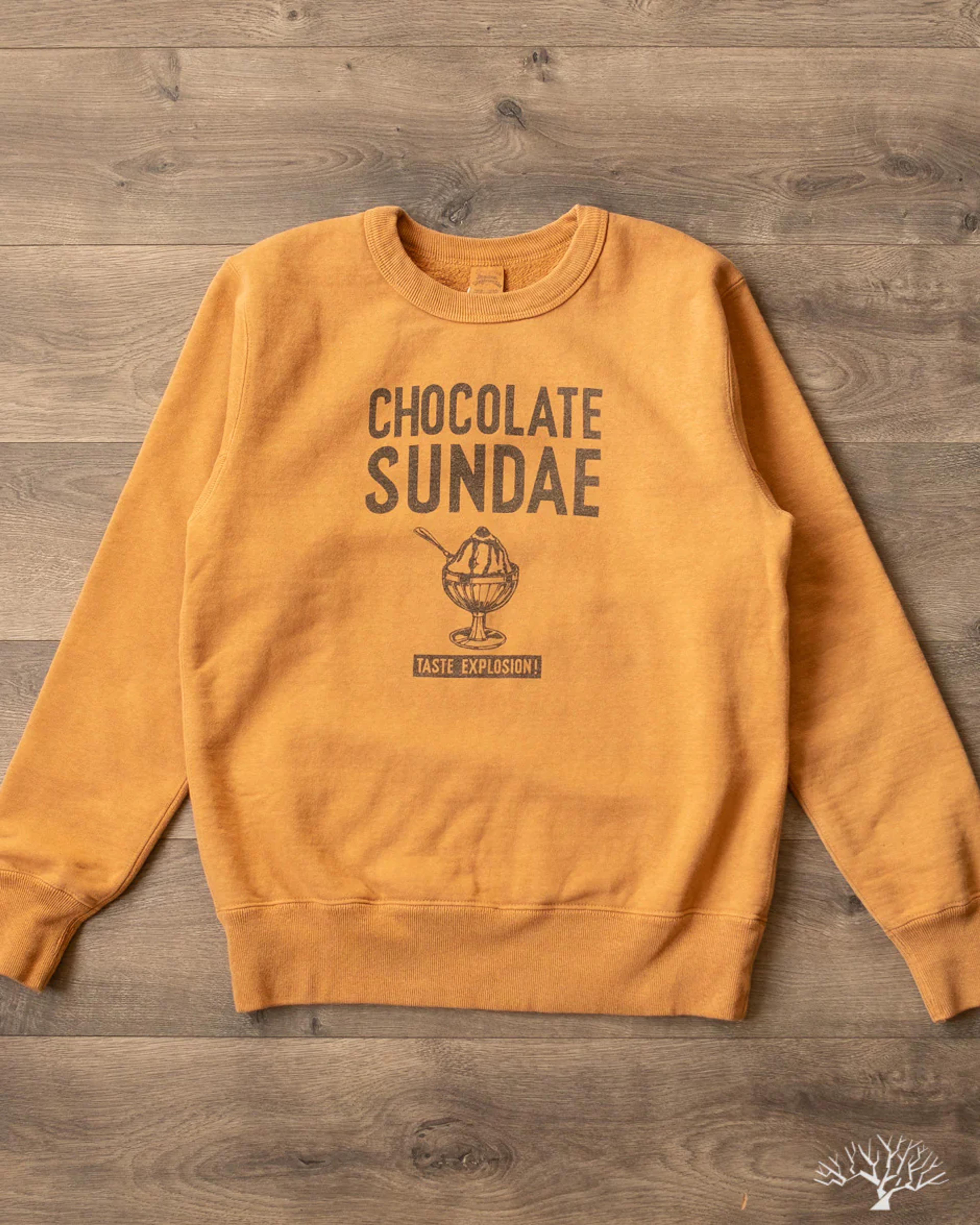 UES - Chocolate Sundae Sweatshirt - Mustard – Withered Fig