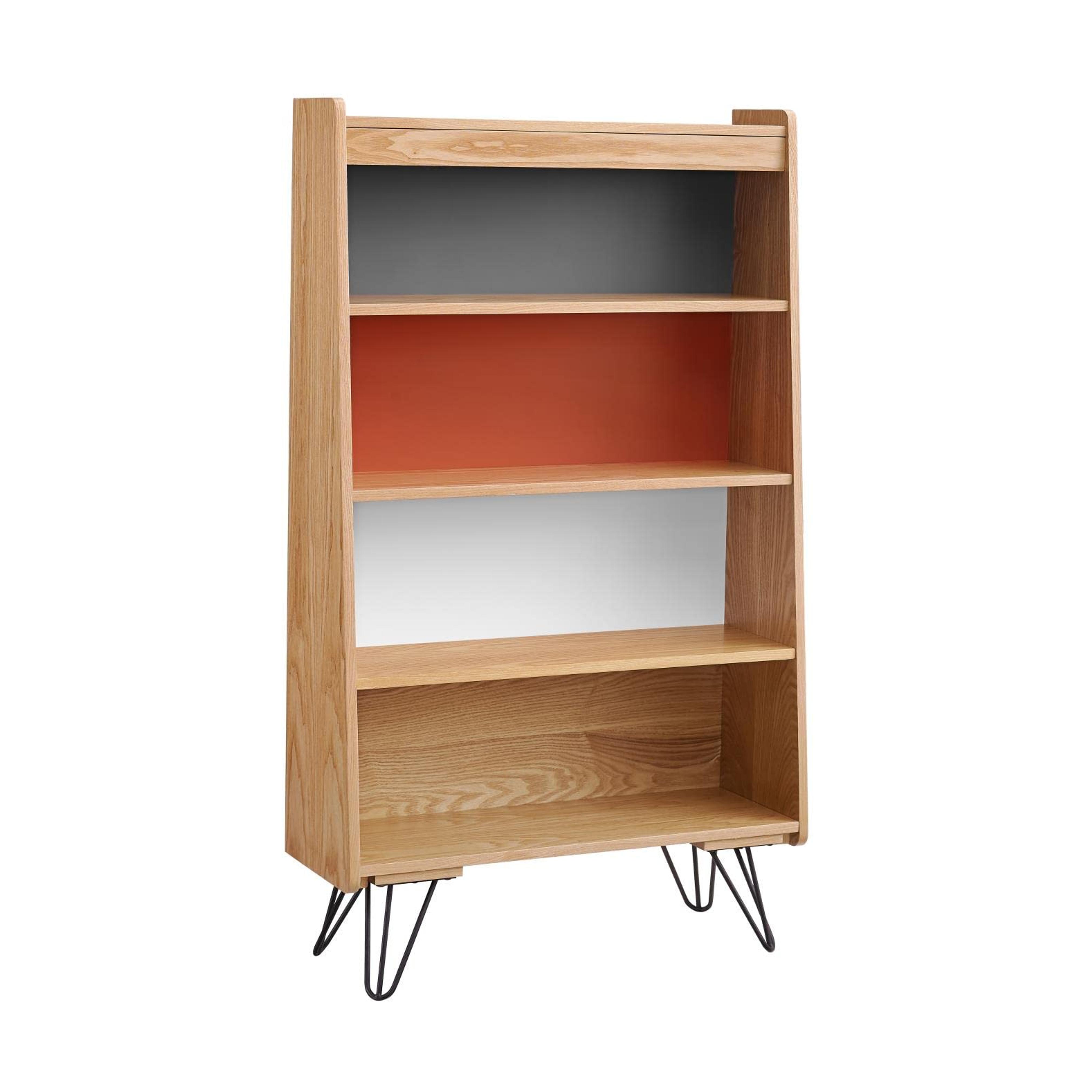 Perry Bookcase with Iron Legs