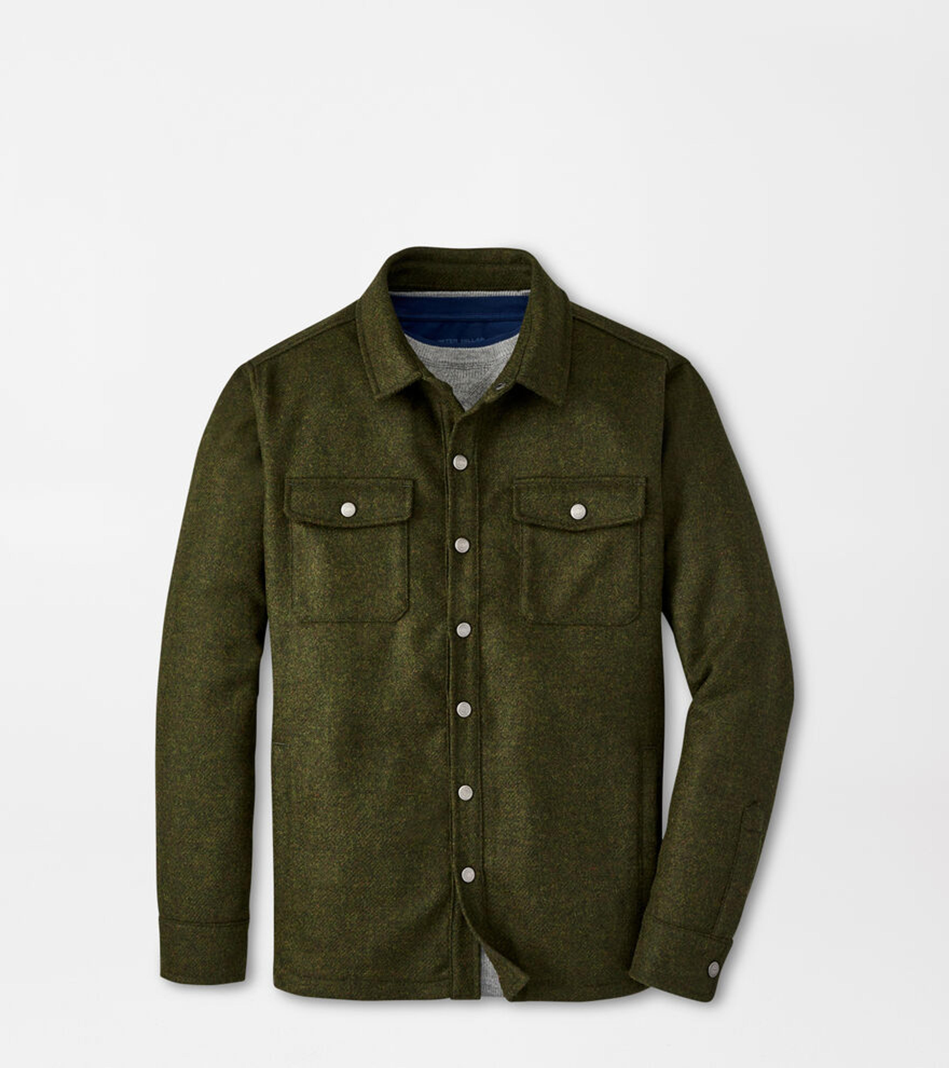 Yorkshire Wool Shirt Jacket | Men's Jackets & Coats | Peter Millar