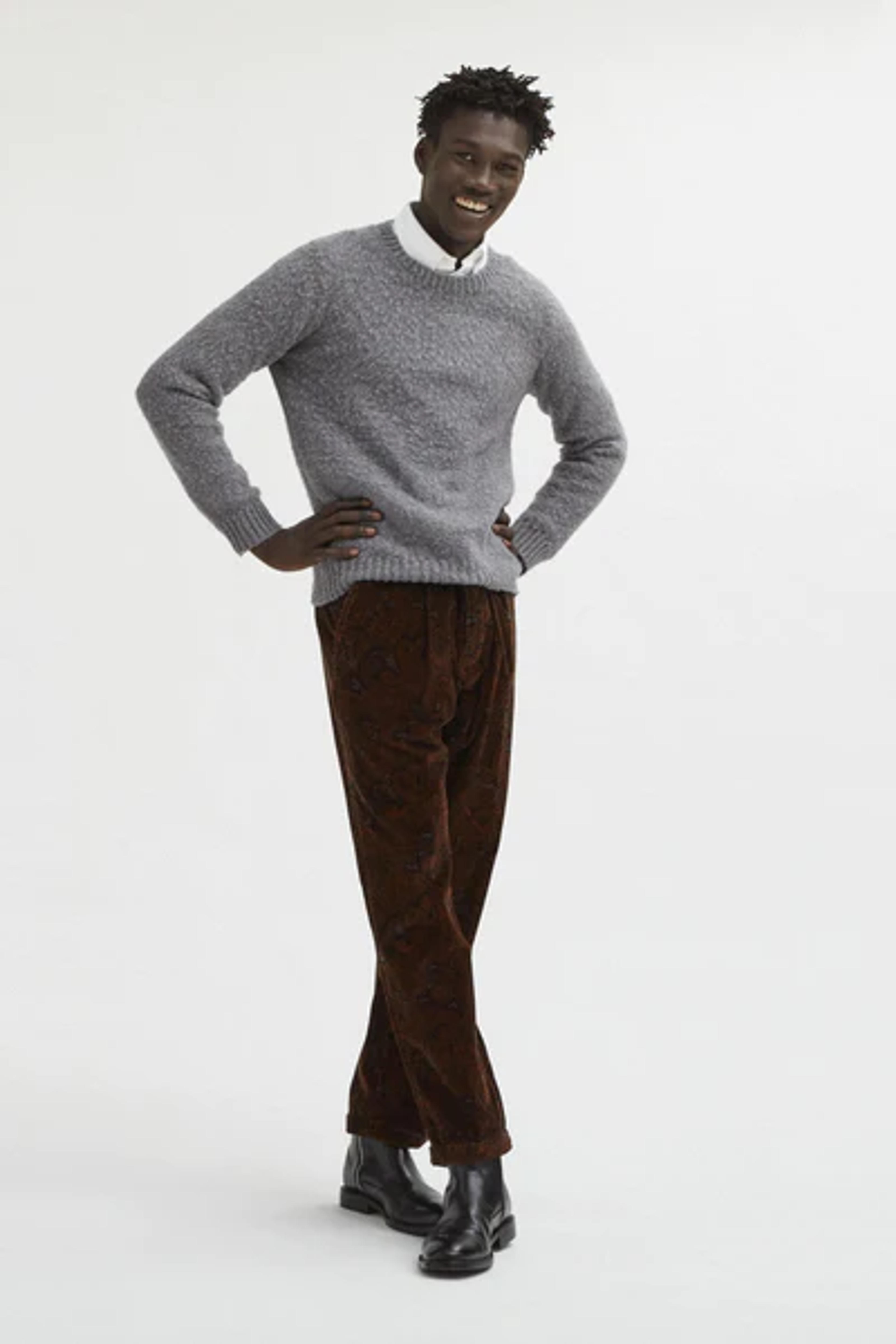 Pattern Corduroy Trousers – Baracuta