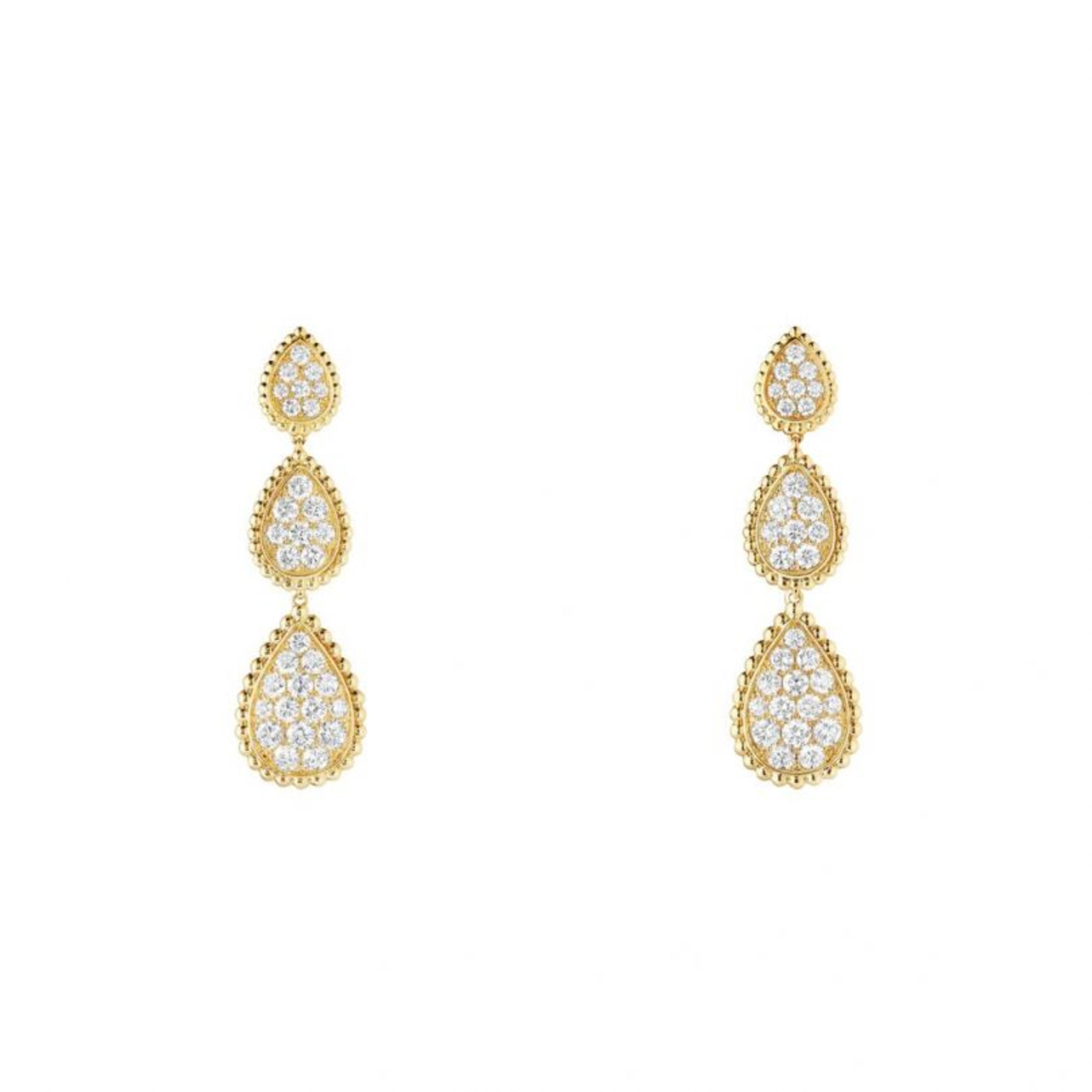 Serpent boheme pendant earrings xs s m motifs | Jewelry | Boucheron US