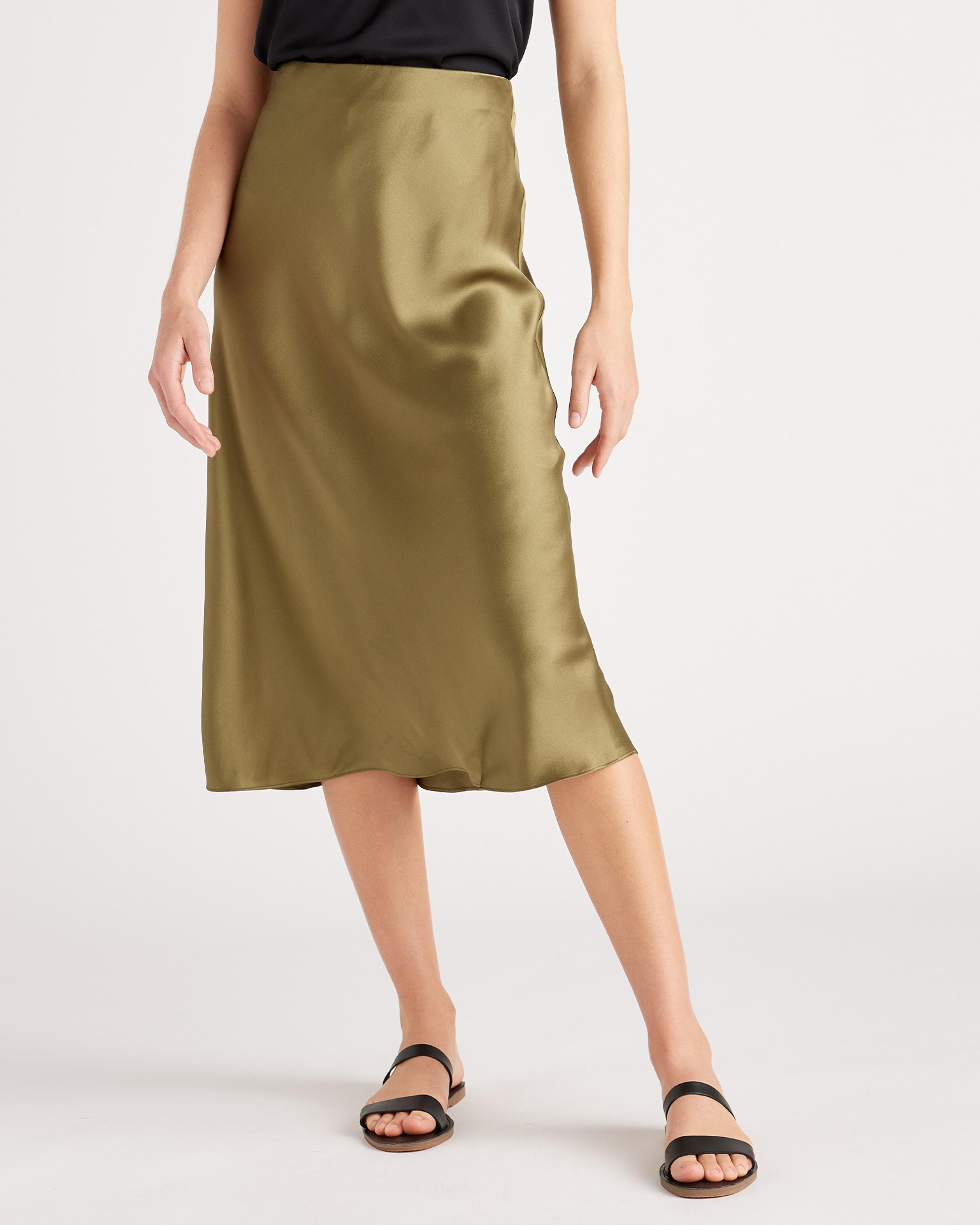 Washable Silk Skirt