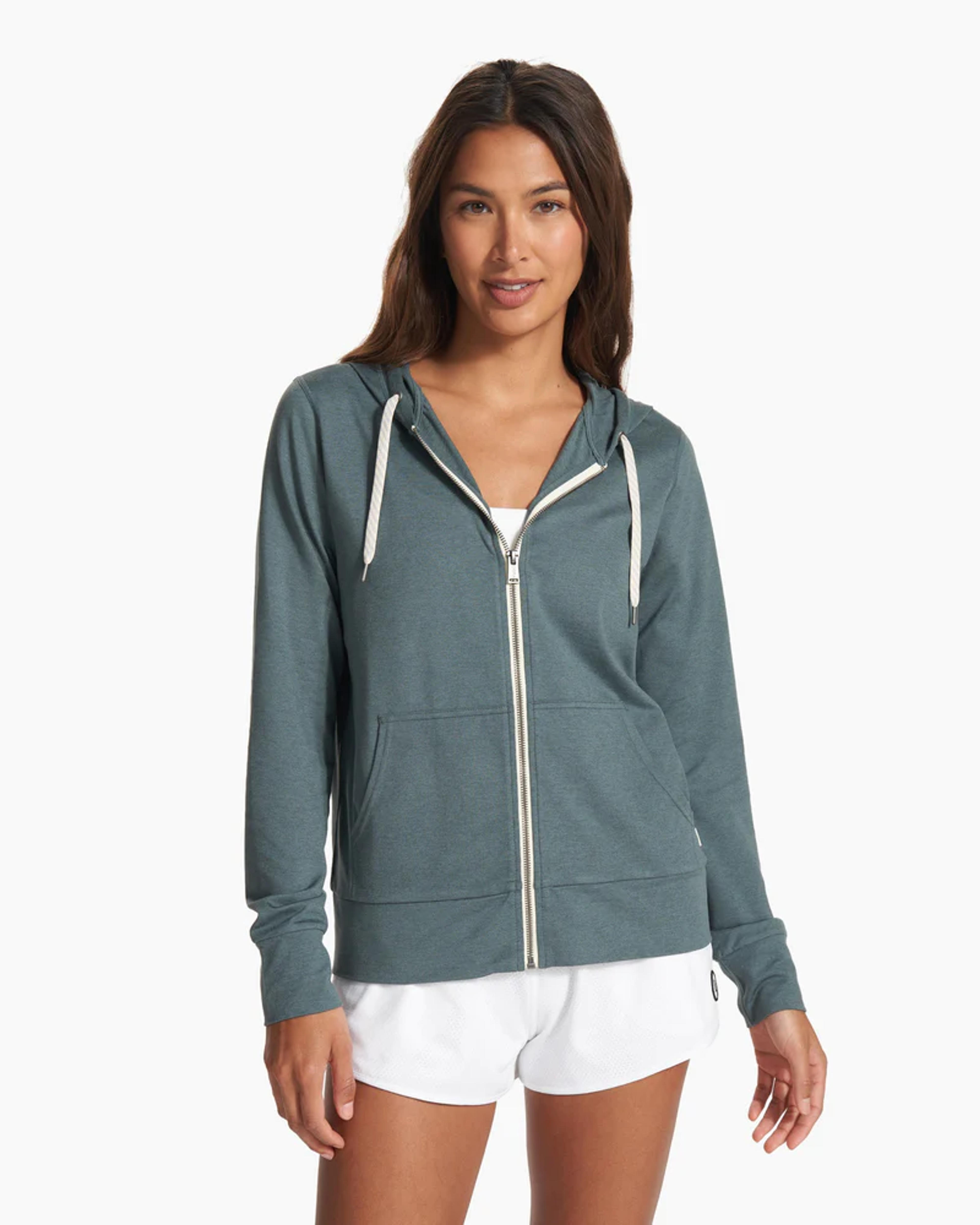 Halo Performance Hoodie 2.0 | Lake Heather | Vuori