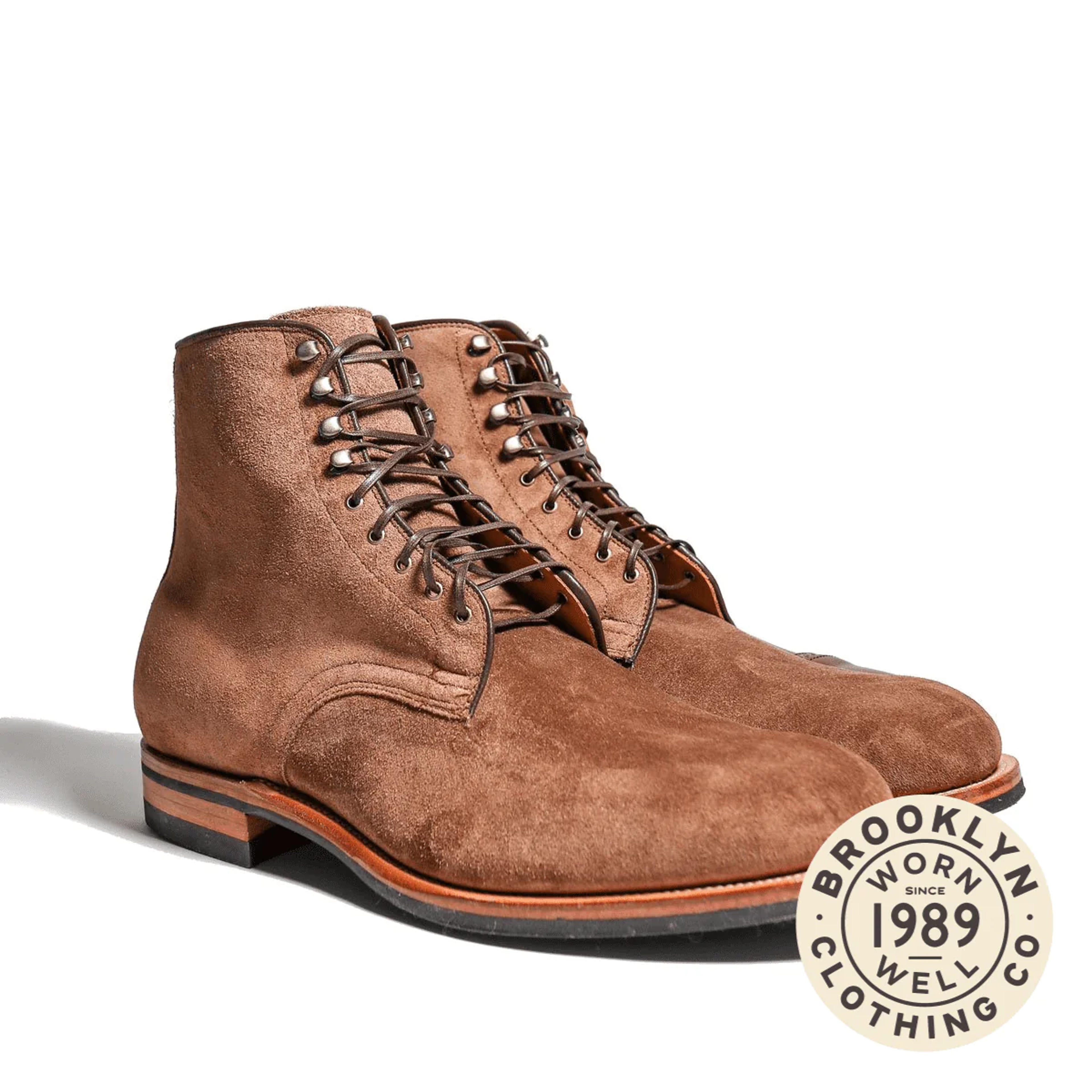 Derby Boots CFS Bison Calf Suede 2020 — Brooklyn Clothing