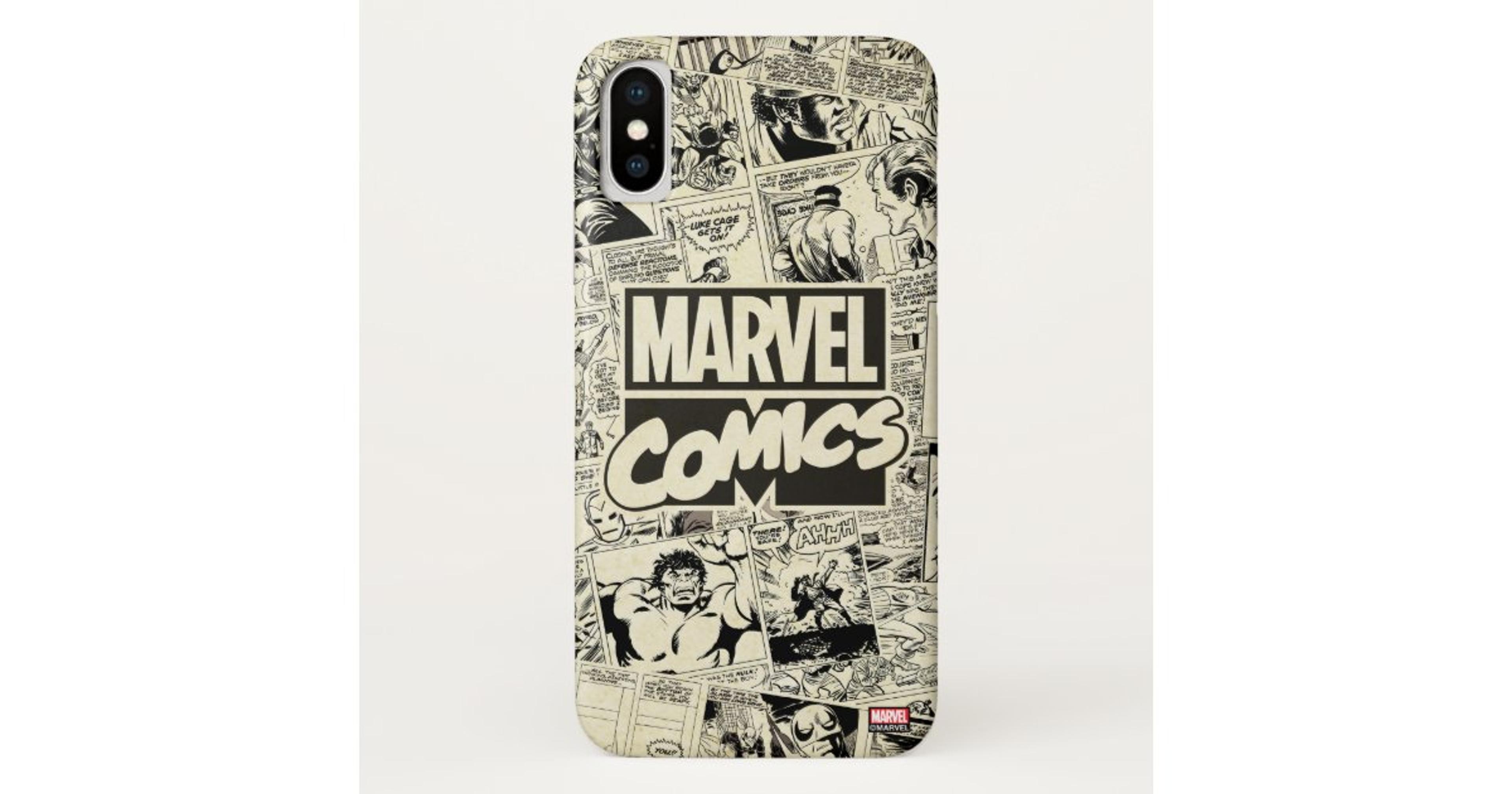 Marvel Comics Pages Pattern Case-Mate iPhone Case | Zazzle