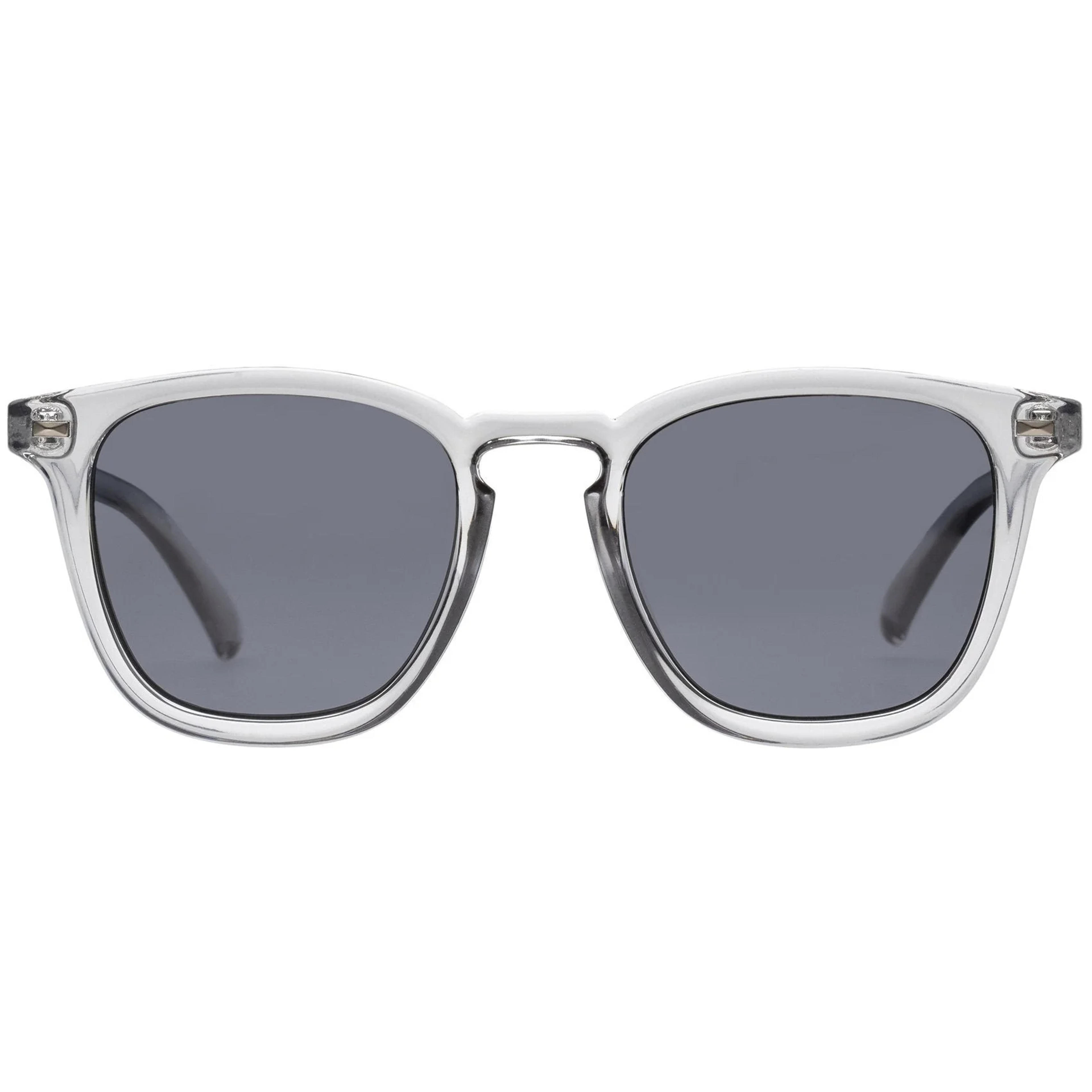 No Biggie Pewter-Smoke Mono Uni-Sex D-Frame Glasses | Le Specs