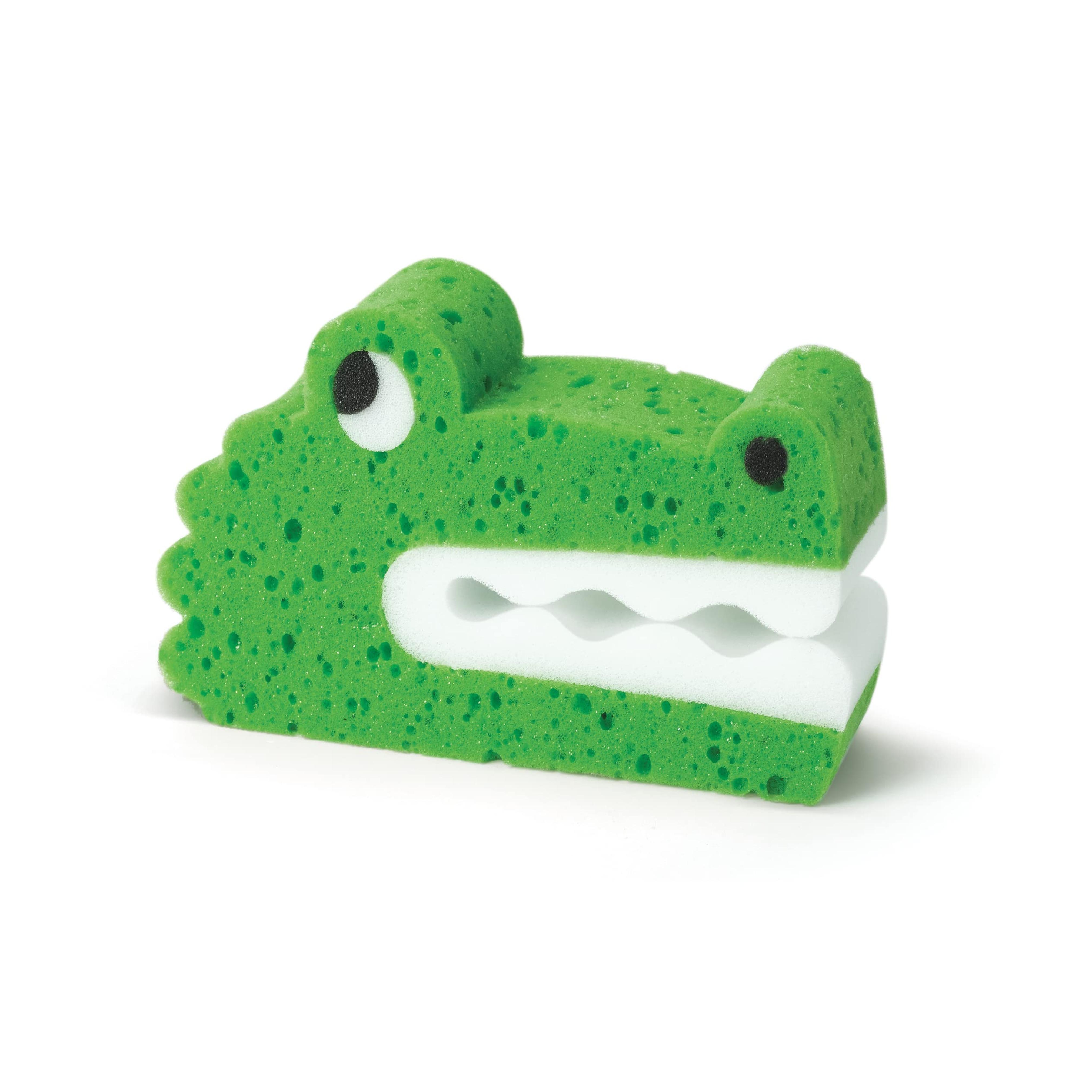 Genuine Fred Bath Biters, Children's Bath Sponge, Crocodile