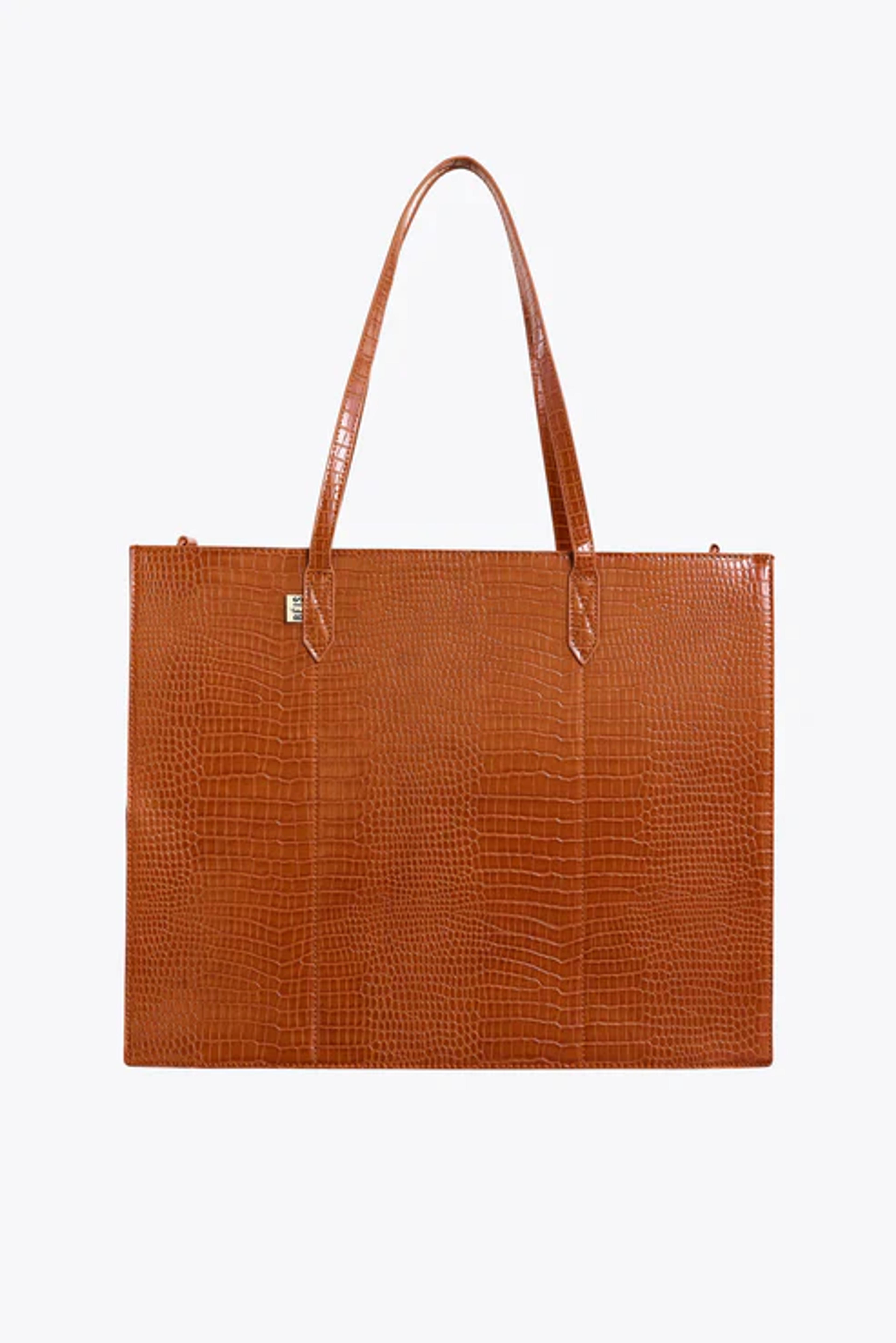 Sac fourre-tout cognac et marron | Béis