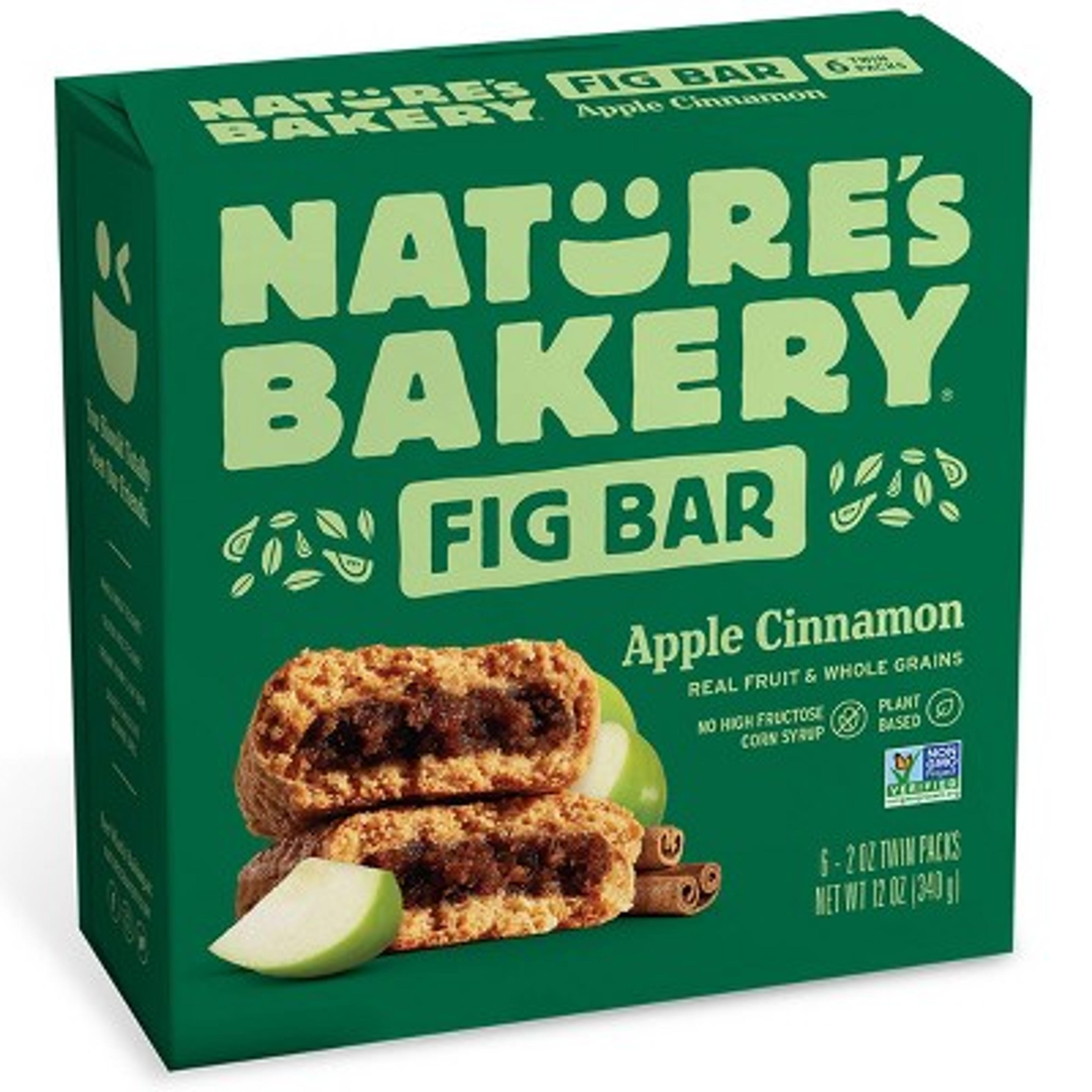 Nature's Bakery Apple Cinnamon Fig Bar - 6ct : Target