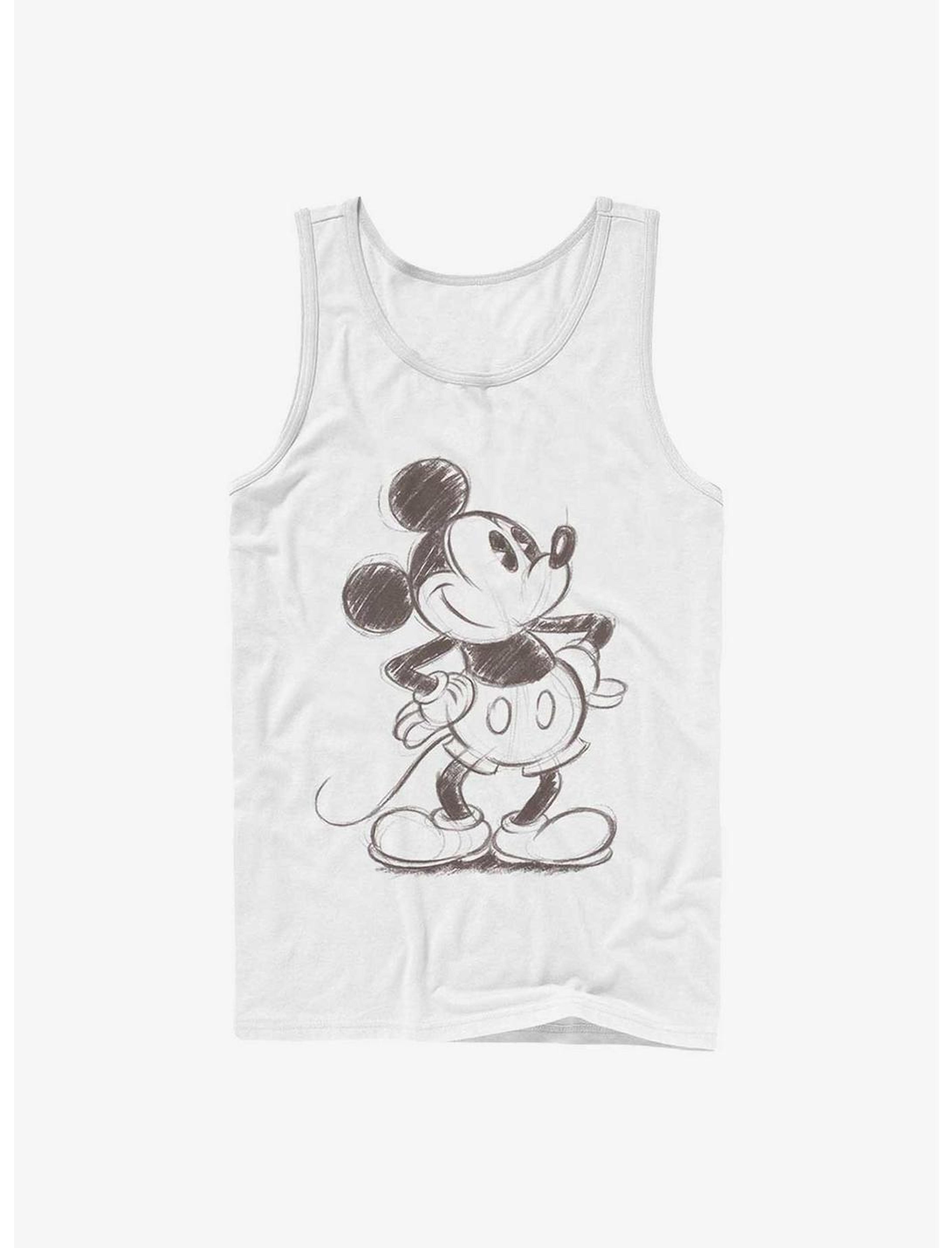 Disney Mickey Mouse Sketched Mickey Tank | Hot Topic