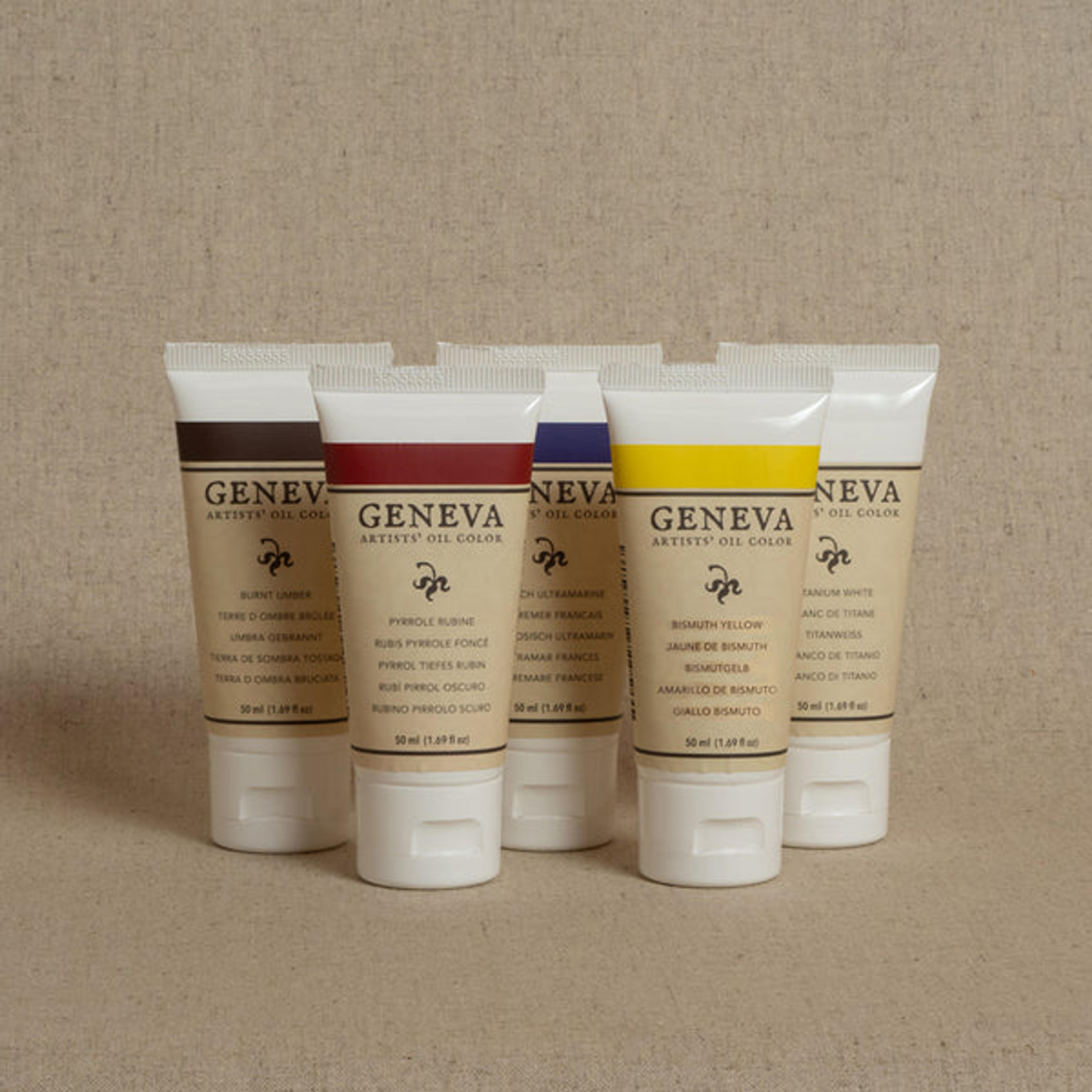 50ml Essential Palette – Geneva Fine Art Supplies