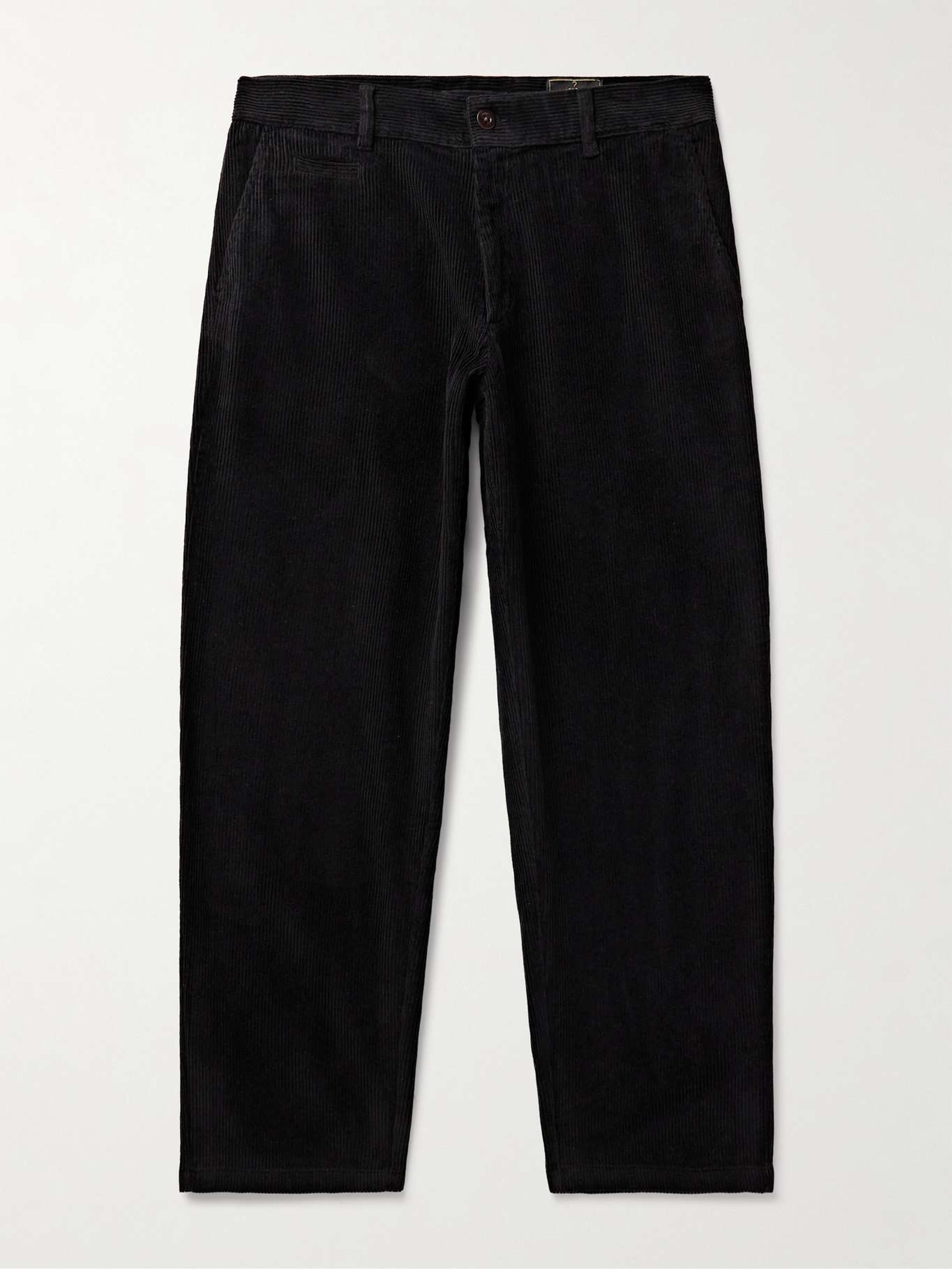 PORTUGUESE FLANNEL Straight-Leg Cotton-Corduroy Trousers for Men | MR PORTER