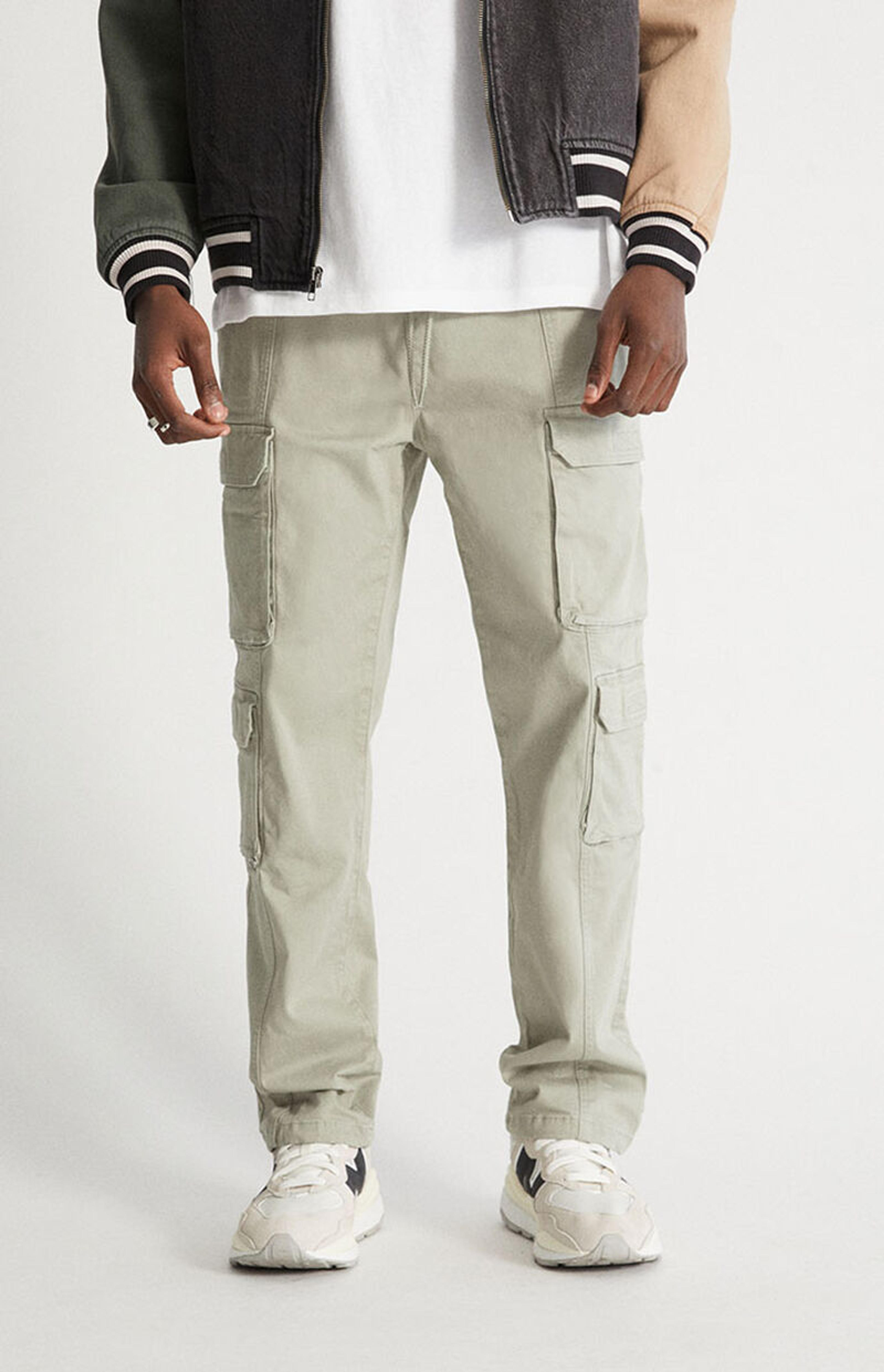 PacSun Olive Cotton Loose Cargo Pants | PacSun