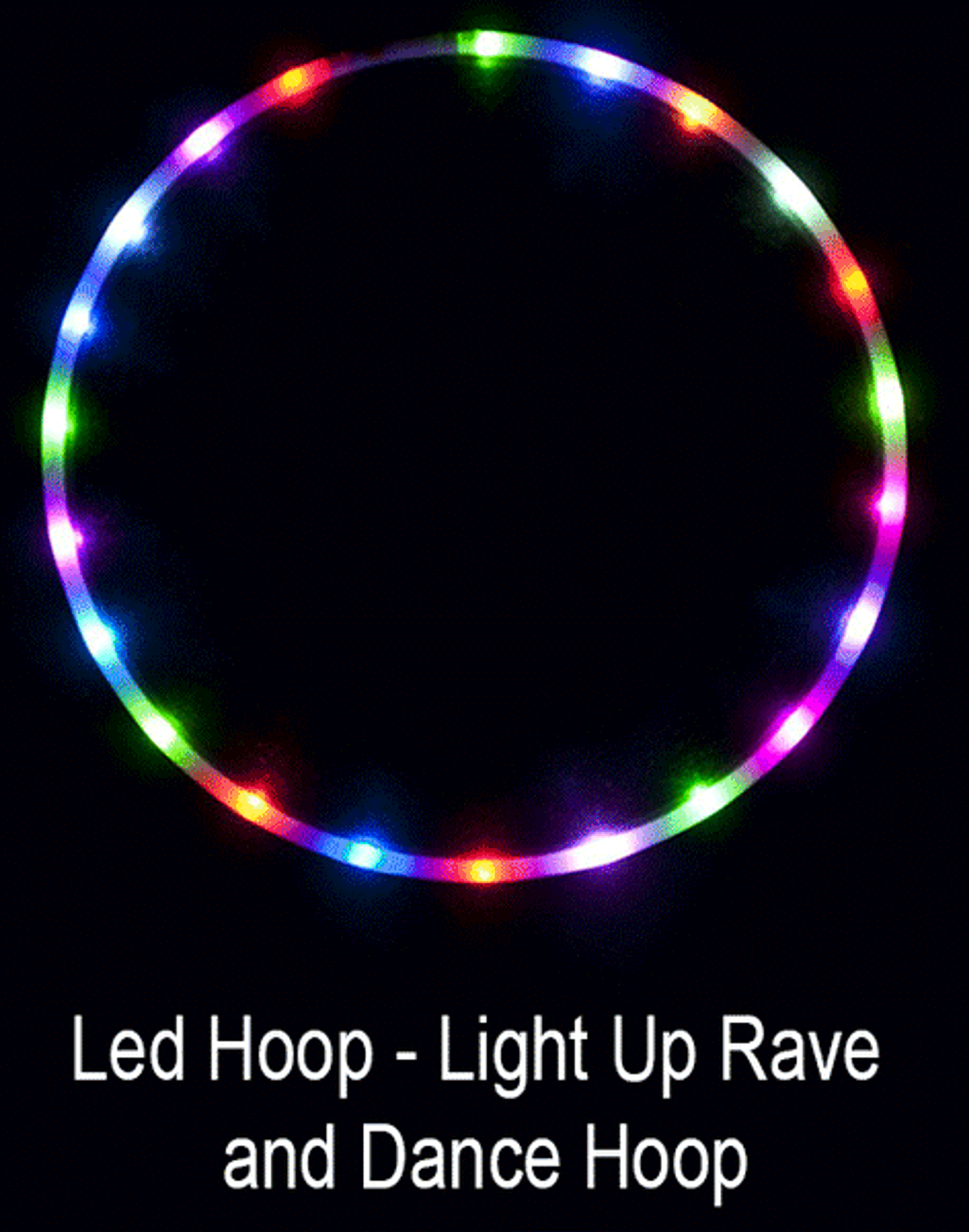 Led Hula Hoop - Light Up Rave and Dance Hula Hoop with 36 Led Lights – Bewild