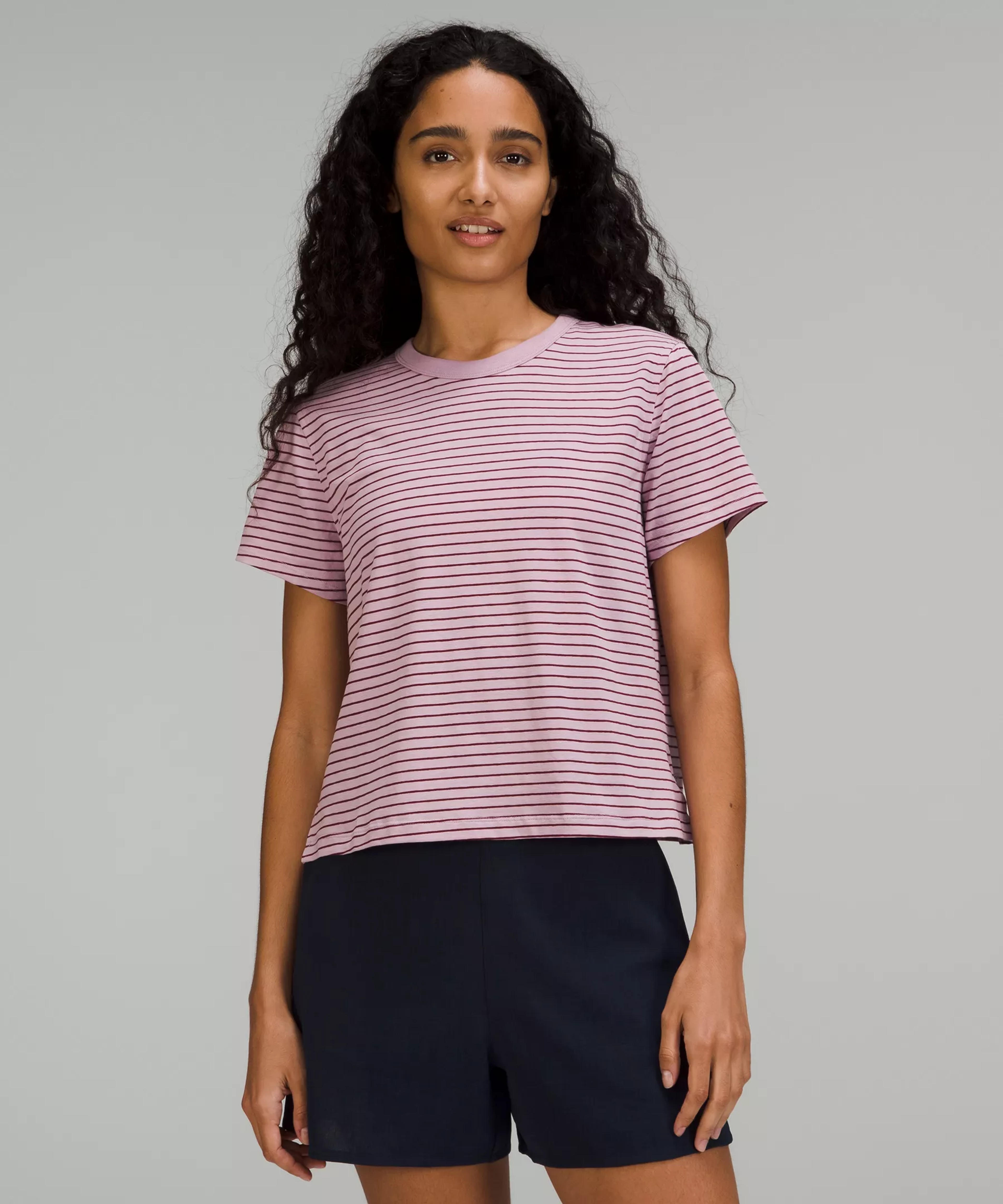 Classic-Fit Cotton-Blend T-Shirt | Women's Short Sleeve Shirts & Tee's | lululemon