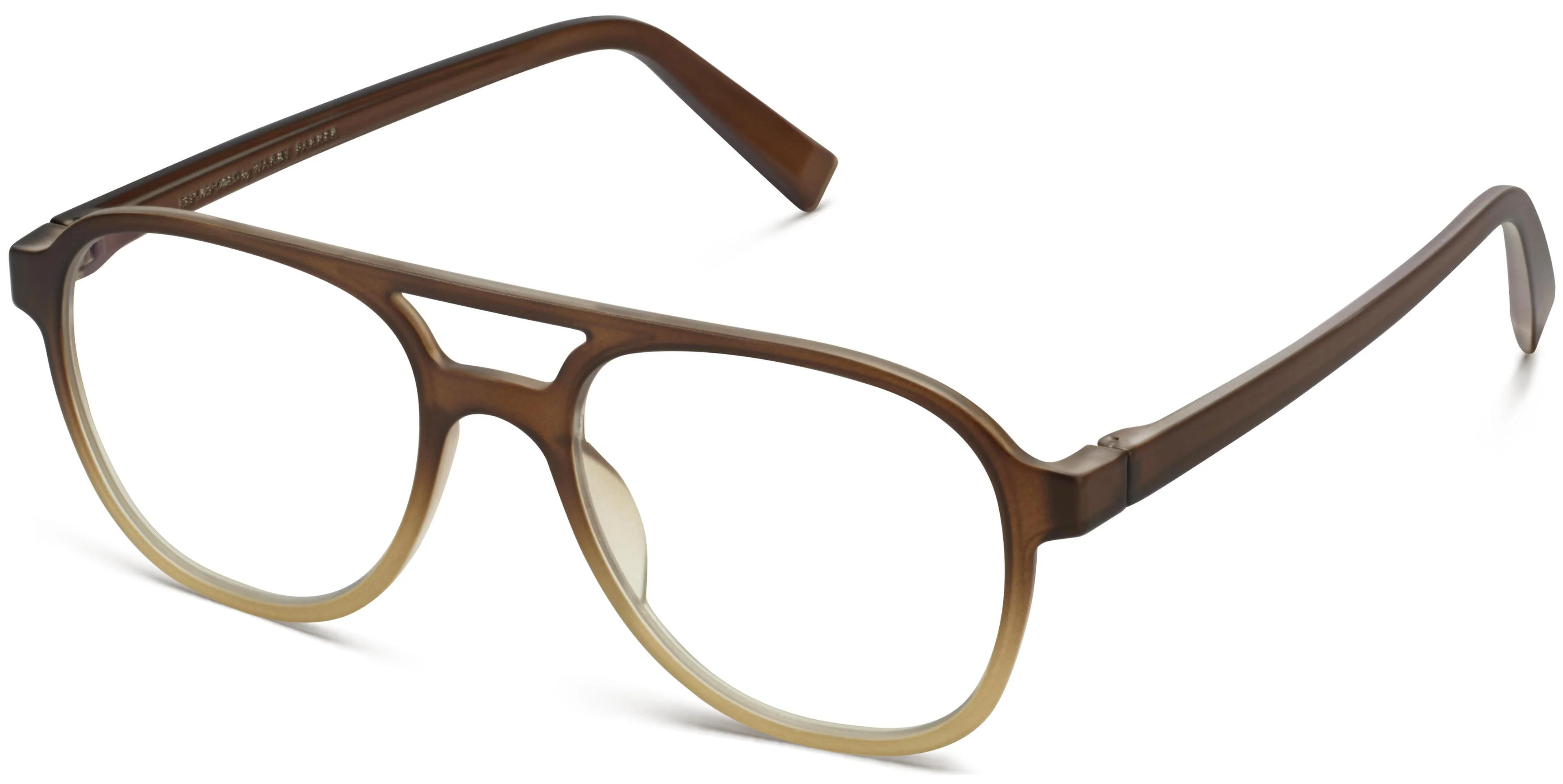 Fielder Eyeglasses in Topaz Matte Fade | Warby Parker